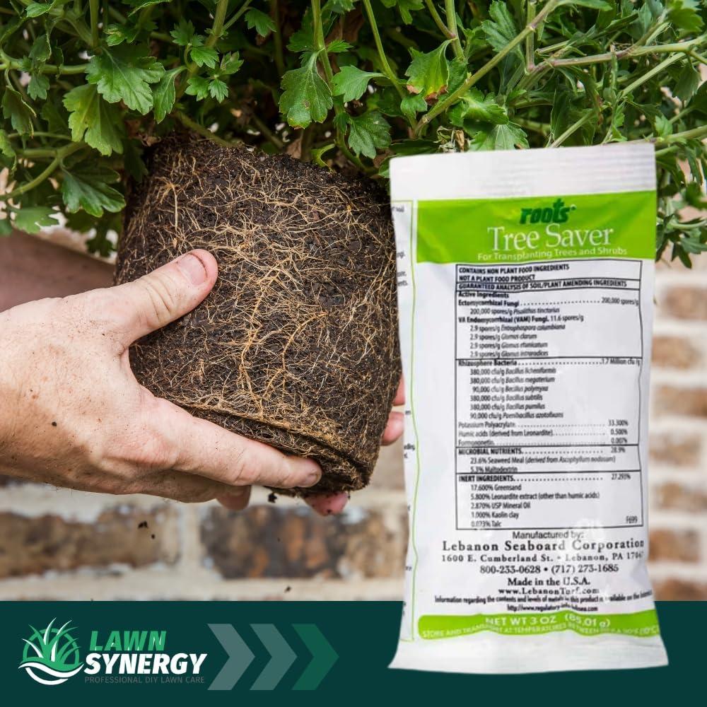Roots Tree Saver - Inoculante para Trasplante de Árboles y Arbustos 12 Paquetes