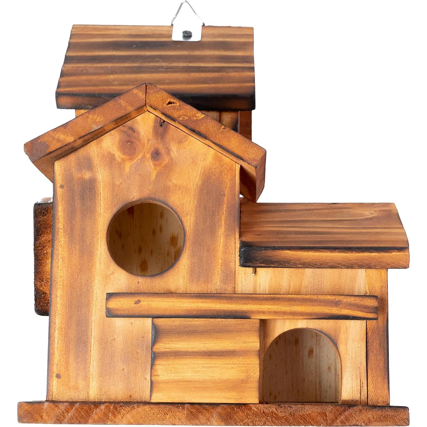 Casa de Aves Colgante COLEBA 5 Habitaciones de Madera de Pino