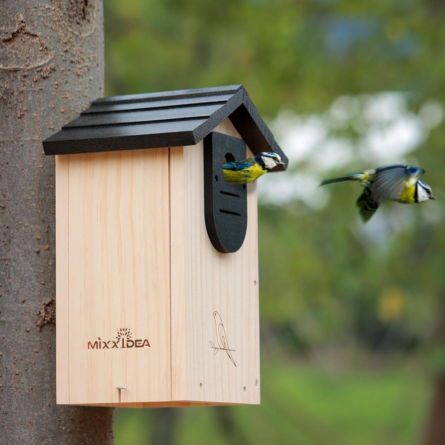 Casa para Aves MIXXIDEA Grande 32.3 cm Madera Resistente