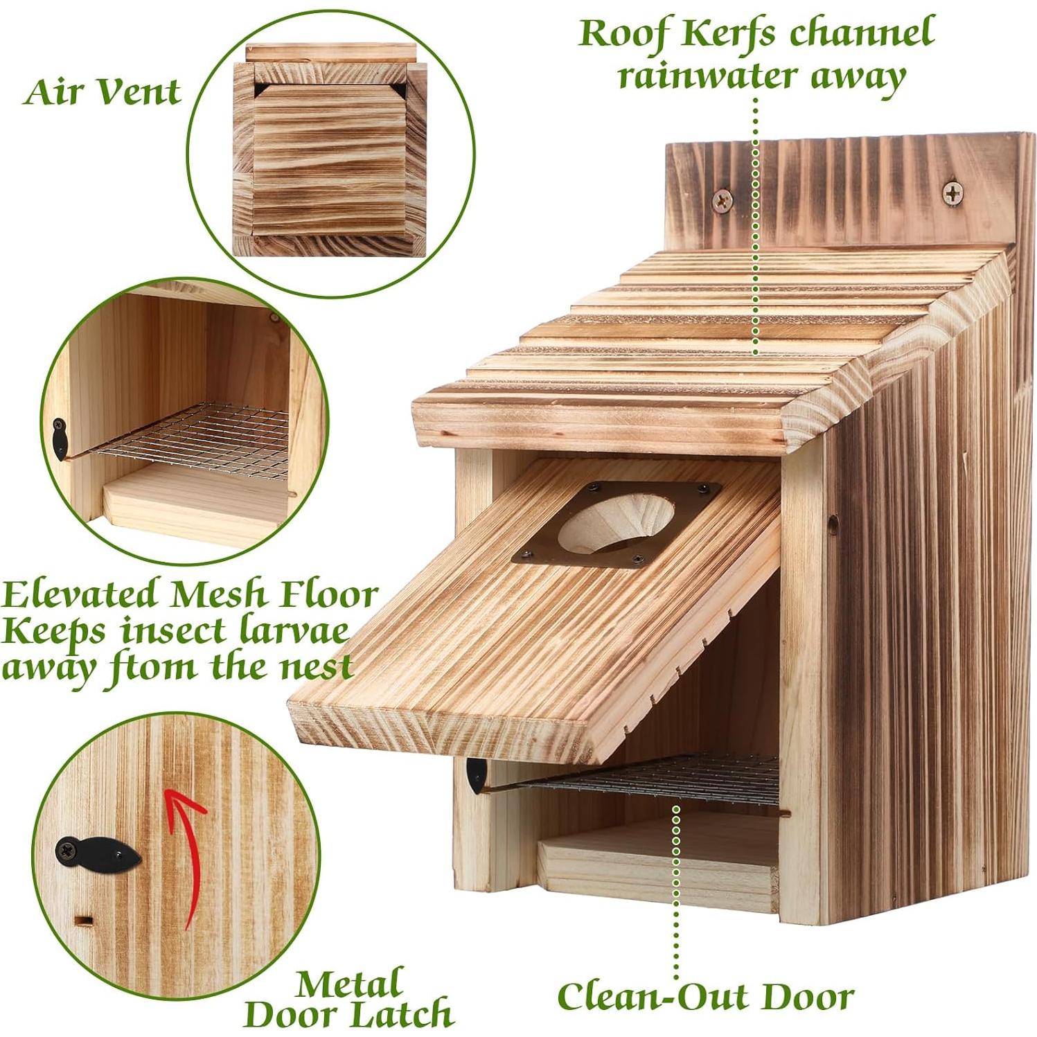 Casa de Aves Dreyoo de Cedro para Bluebird 1.81 kg