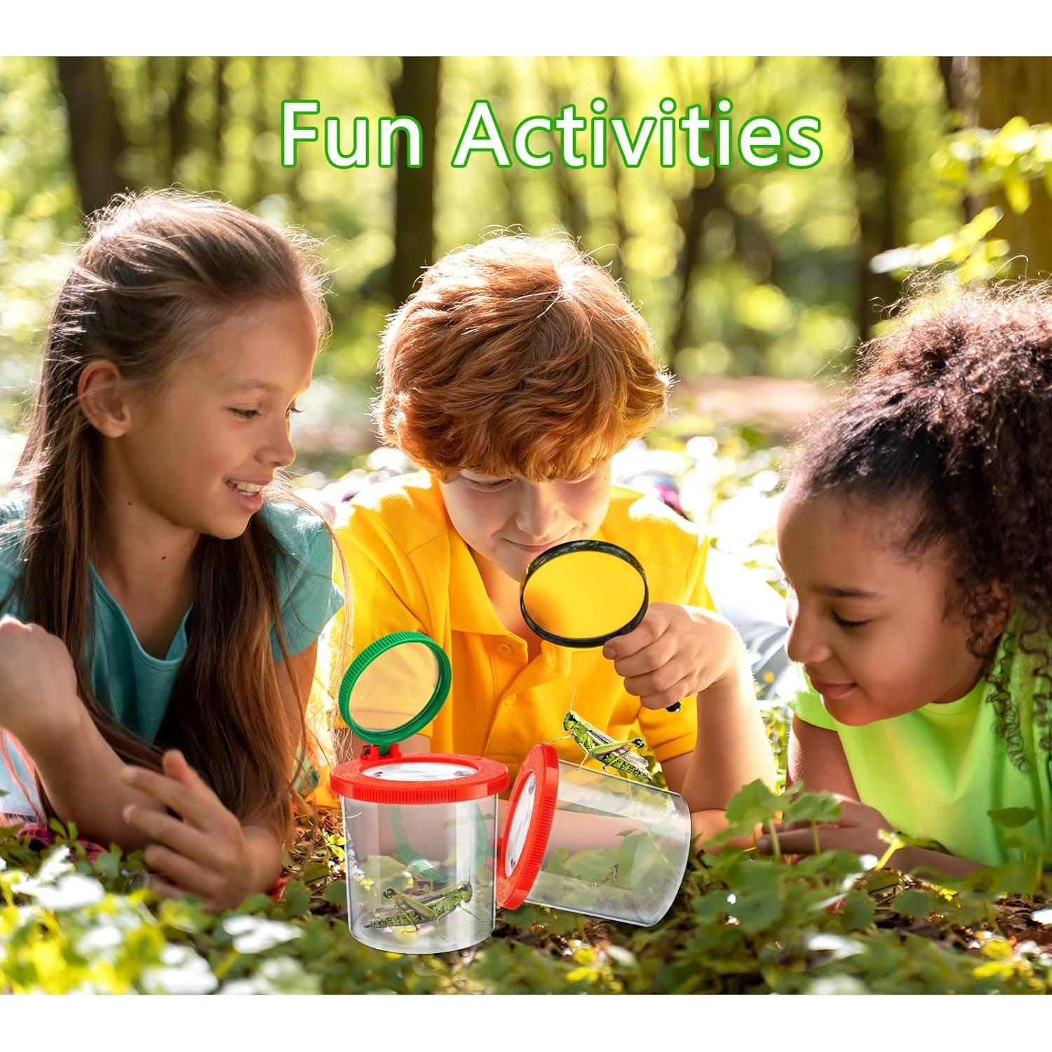 Kit de Captura de Insectos con Lupa TORINALITAL - 4 Piezas