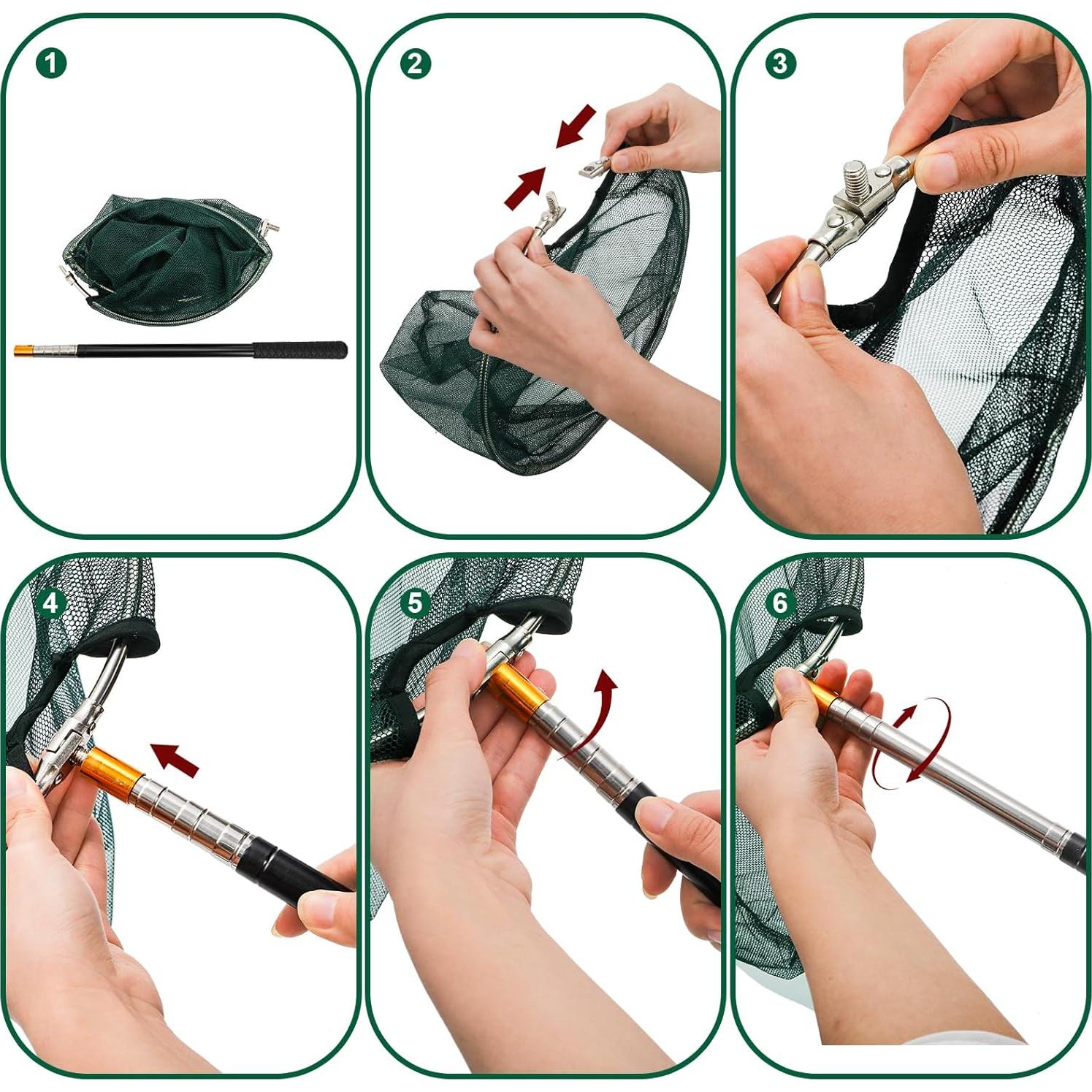 Red de Mariposas Kingrol Telescópica 30.48 cm Diámetro