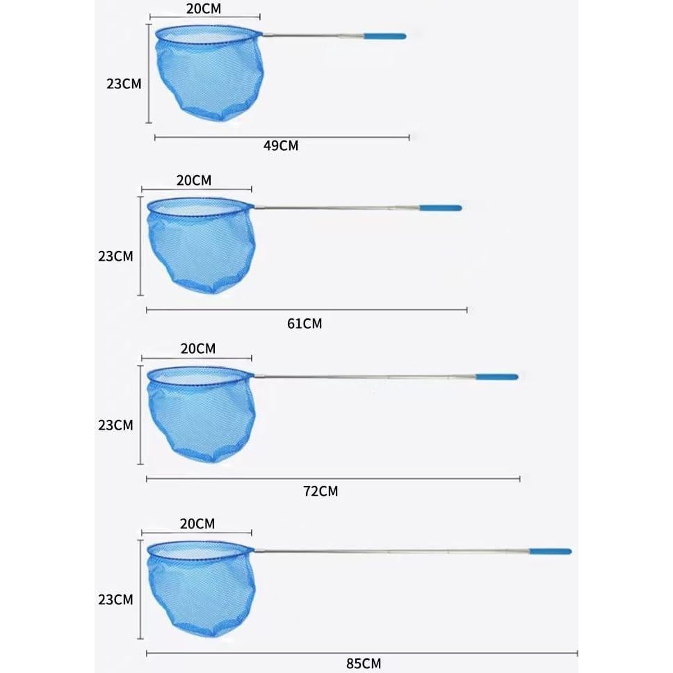 Paquete de 7 Redes Telescópicas para Mariposas MLHpeak