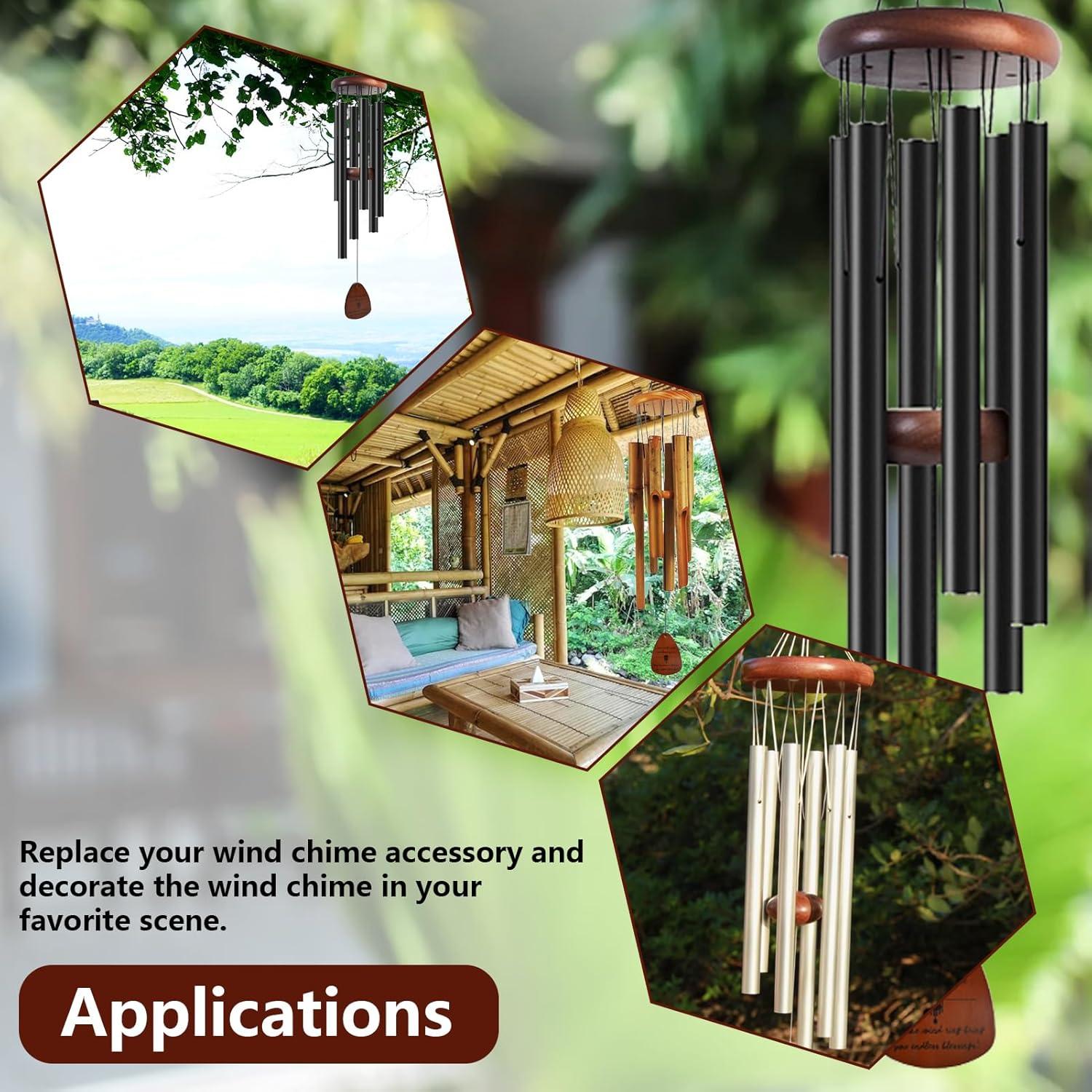 Kit de Reparación Campanas de Viento SPNKMJUJ 28 PZS Madera