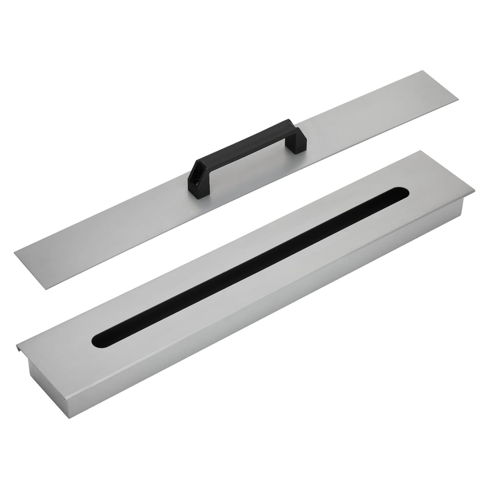 Quemador de Chimenea de Etanol Treeshome 90 cm, Aluminio, Ecológico