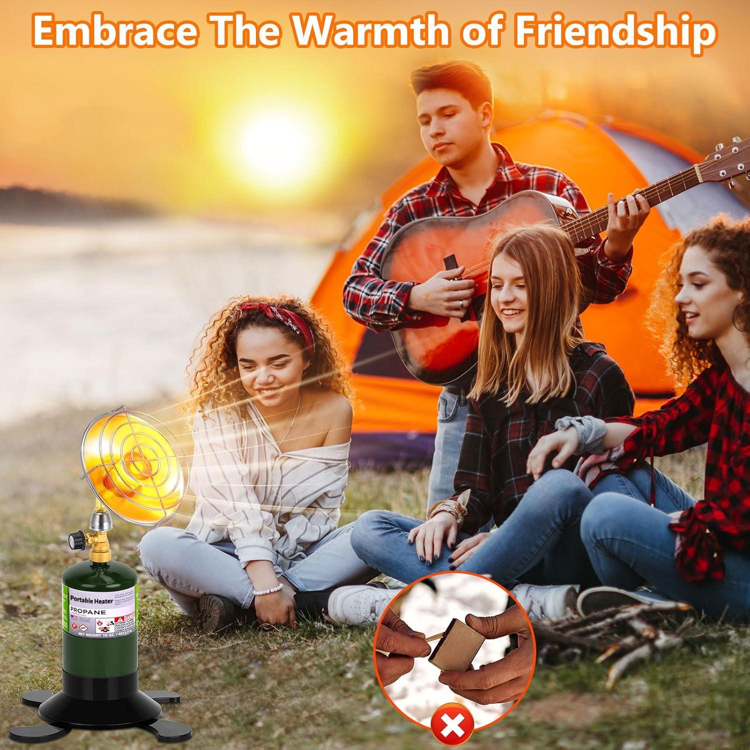 Calentador de Propano Portátil GasCalorix 6200 BTU Verde