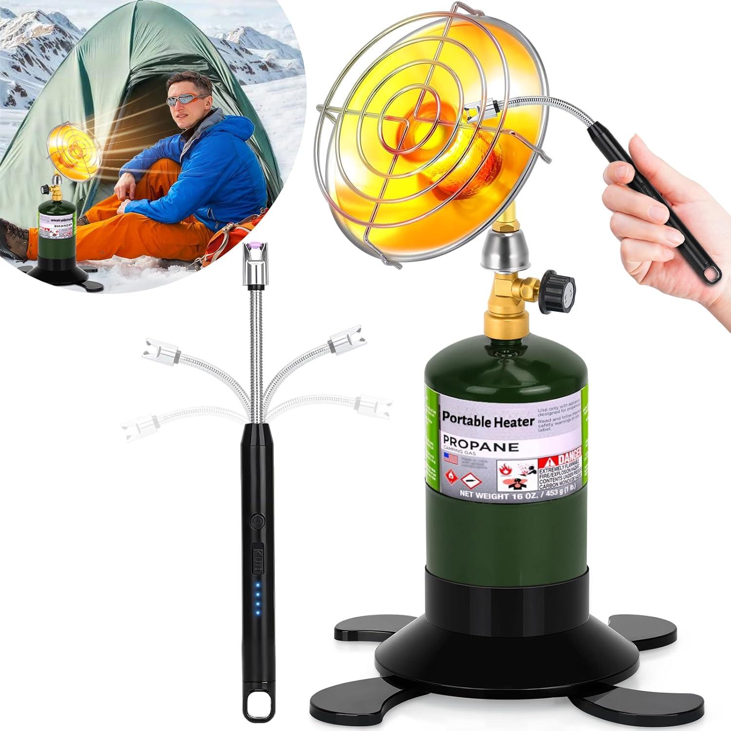 Calentador de Propano Portátil GasCalorix 6200 BTU Verde