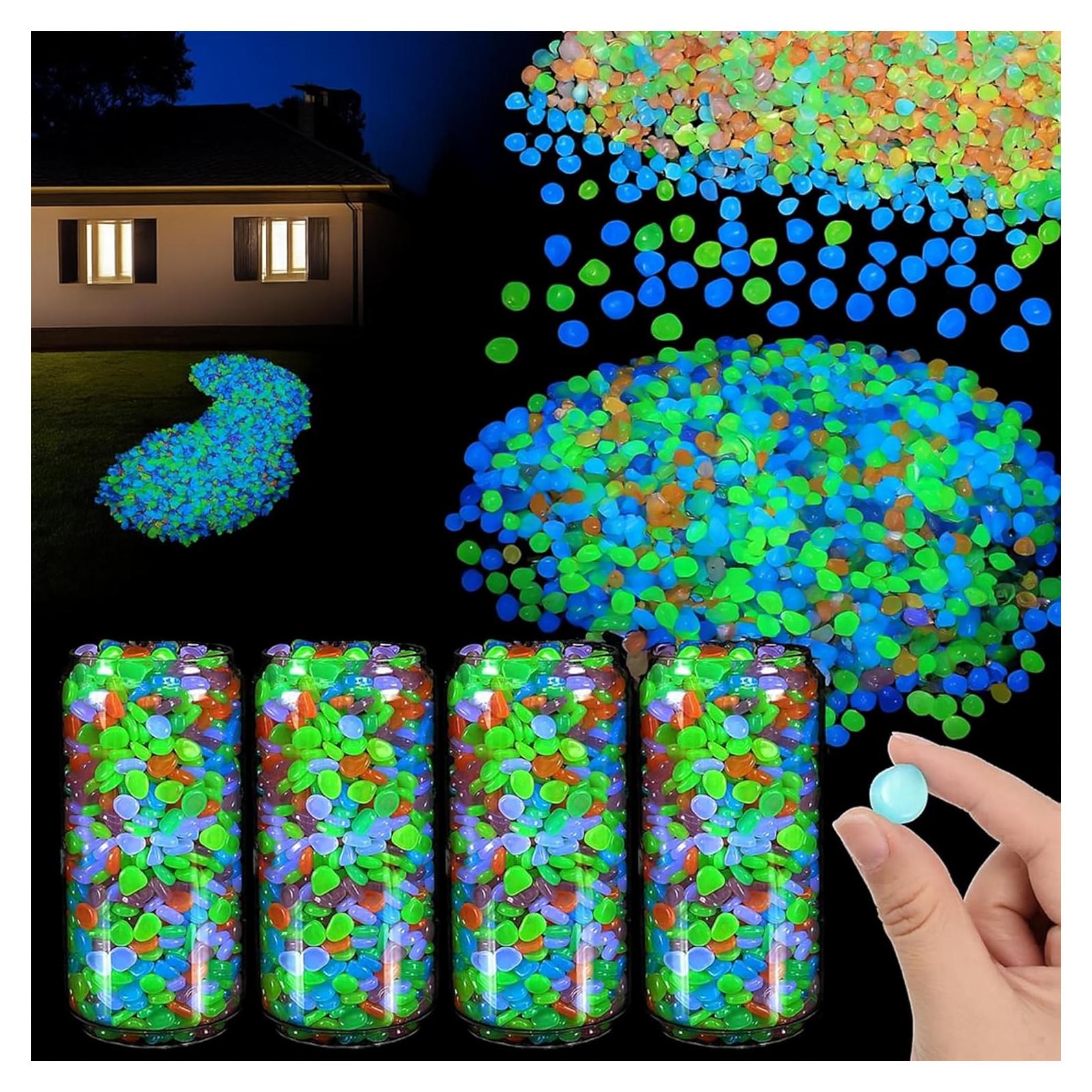 12000 Rocas Coloridas que Brillan en la Oscuridad TREEHAC