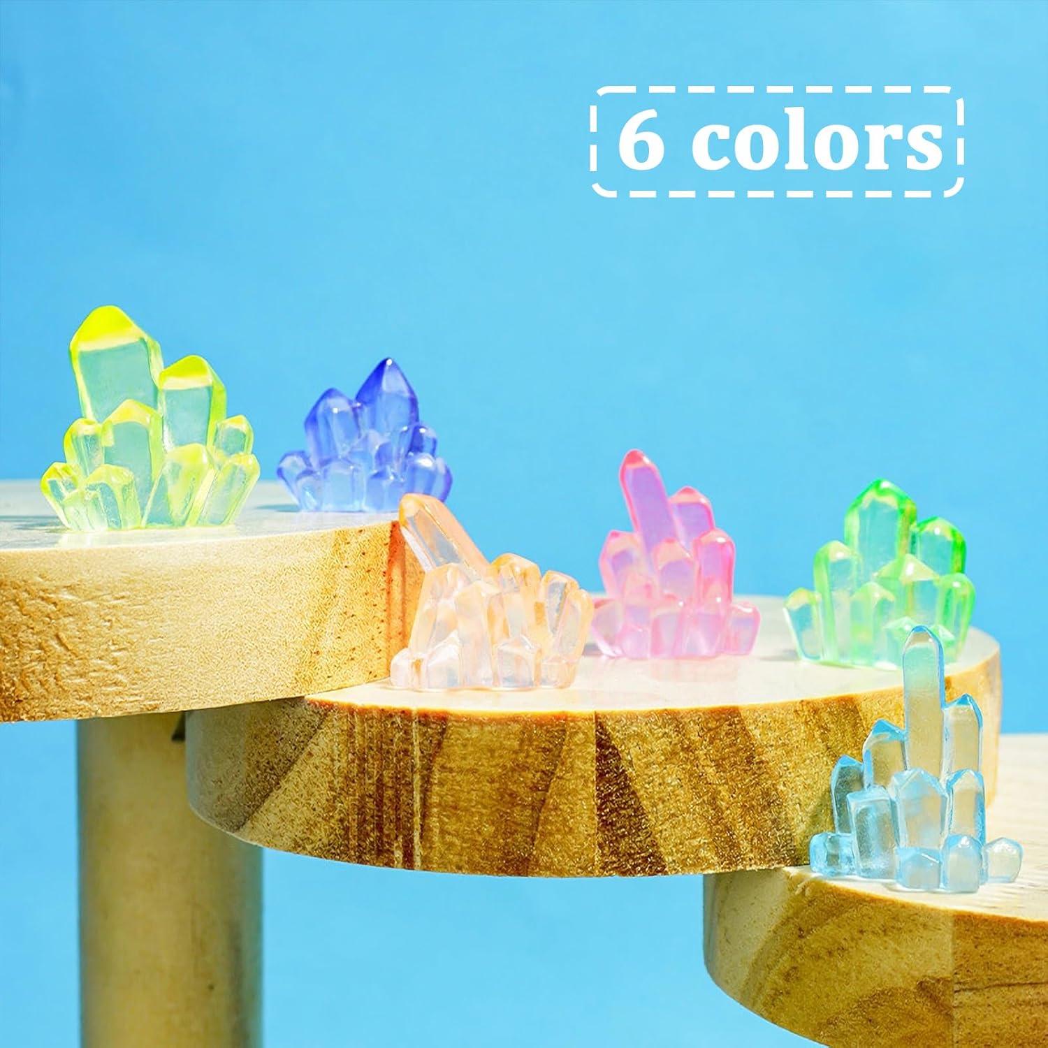 Piedras Brillantes MIUPOO para Acuario y Decoración, 12 Piezas