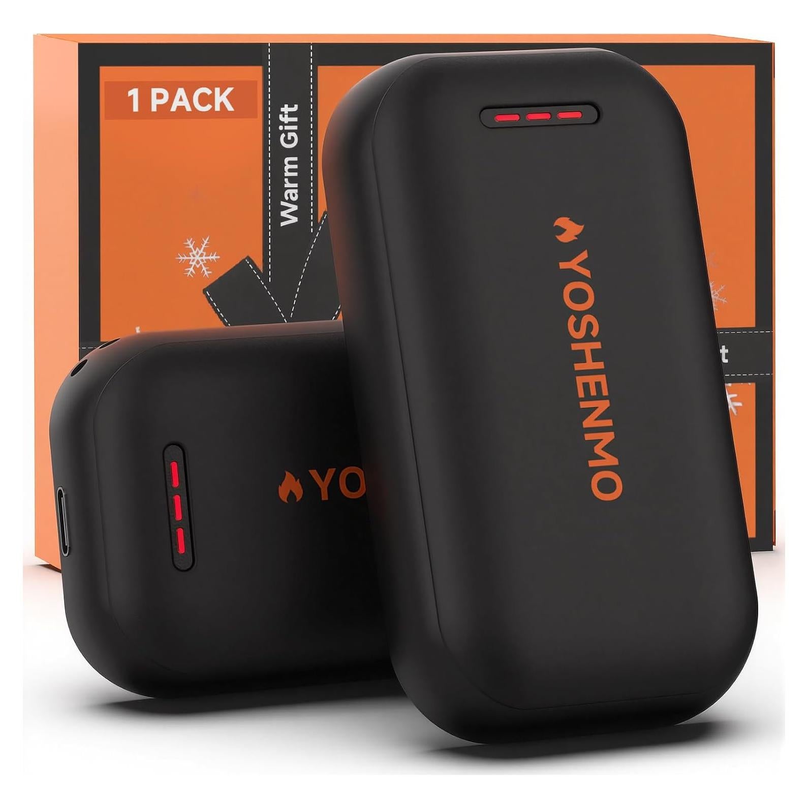 Calentador de Manos Eléctrico YOSHENMO A403 20Hrs Calor Reutilizable