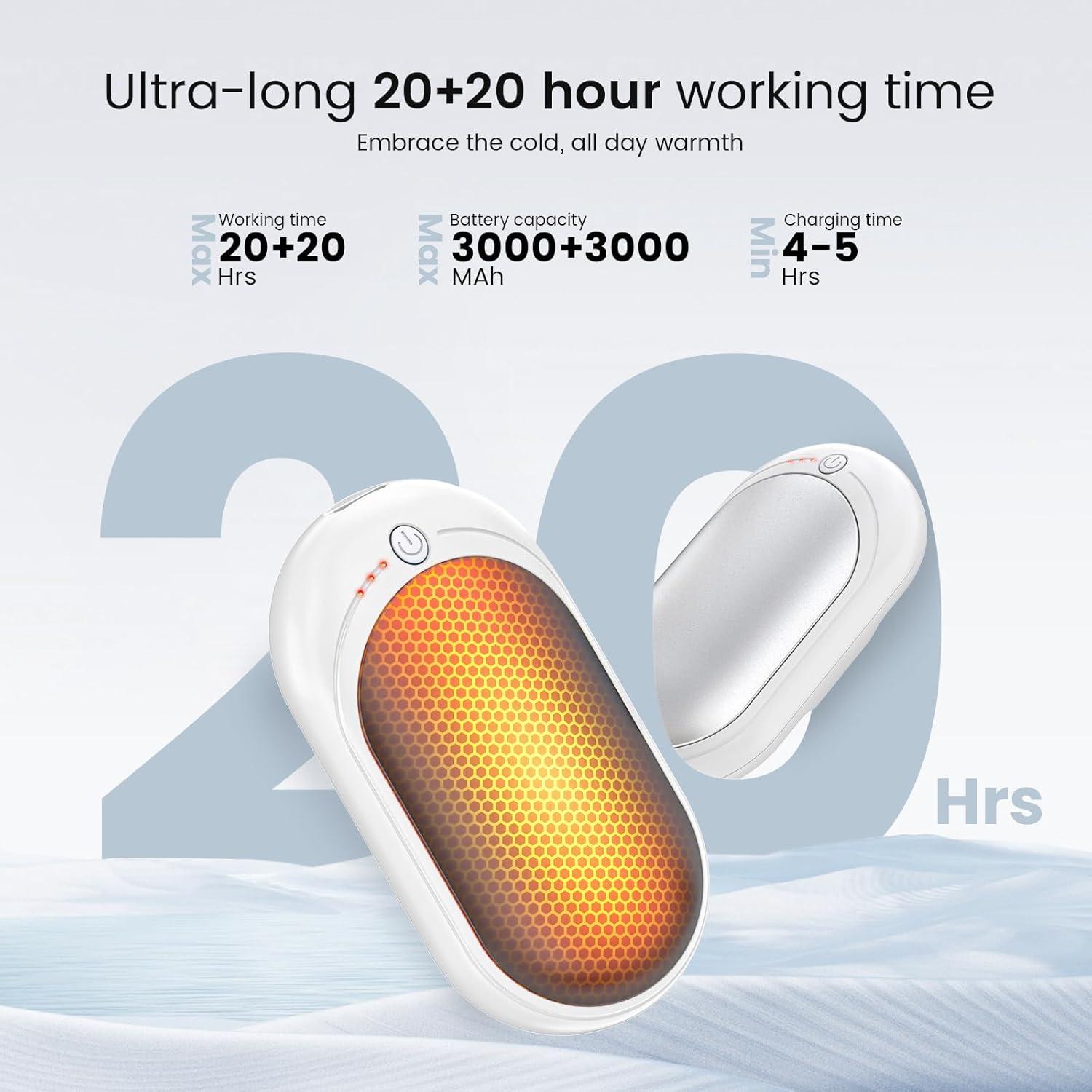 Calentadores de Manos Recargables ODOSOLA AOY-712 6000mAh