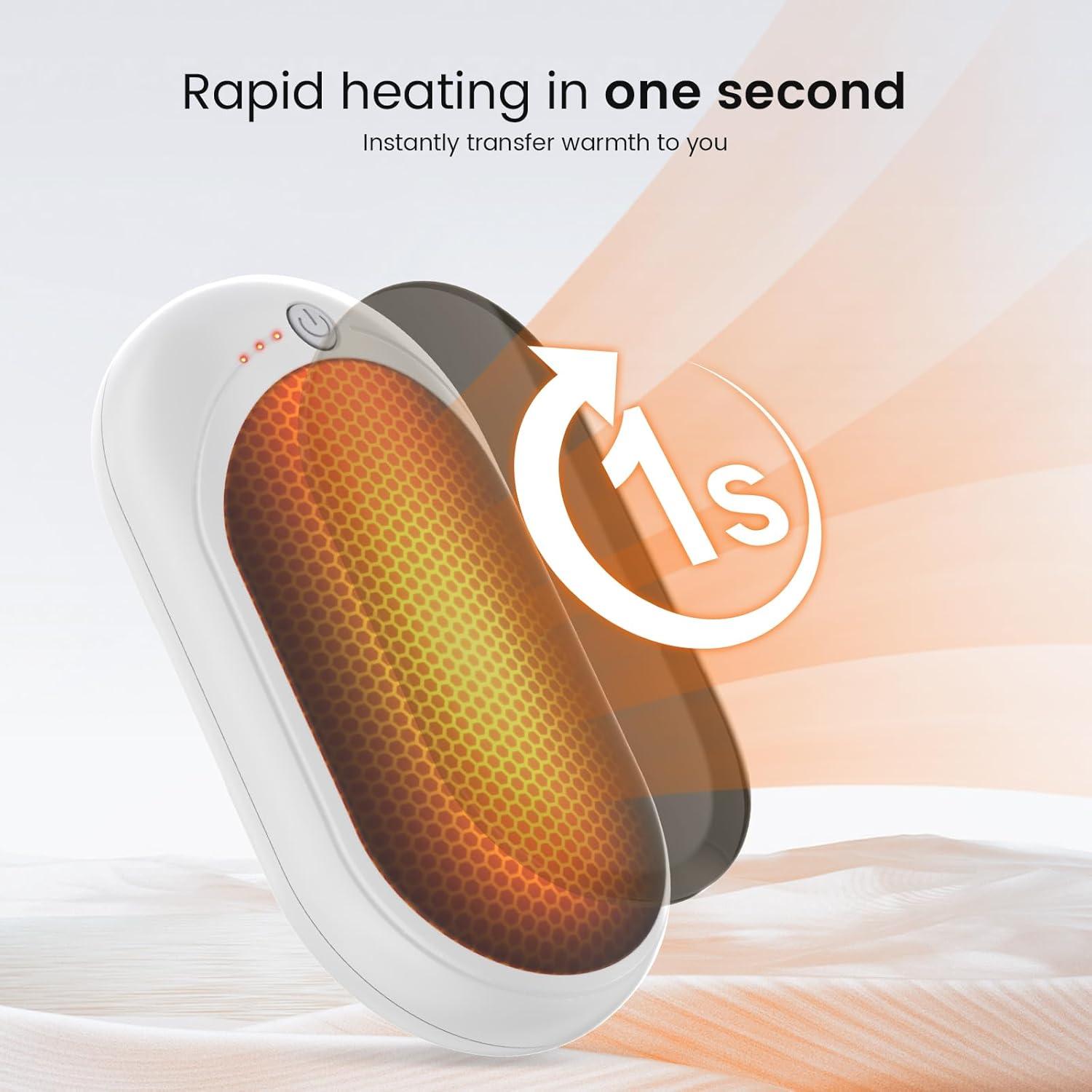 Calentadores de Manos Recargables ODOSOLA AOY-712 6000mAh