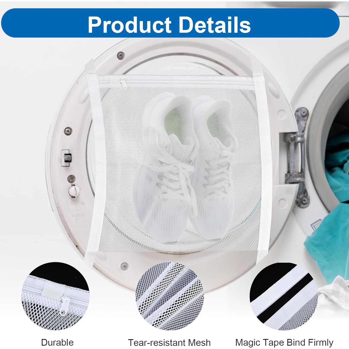 2 Bolsas de Secado para Zapatos LIQWEI 40x40cm Malla Reutilizables