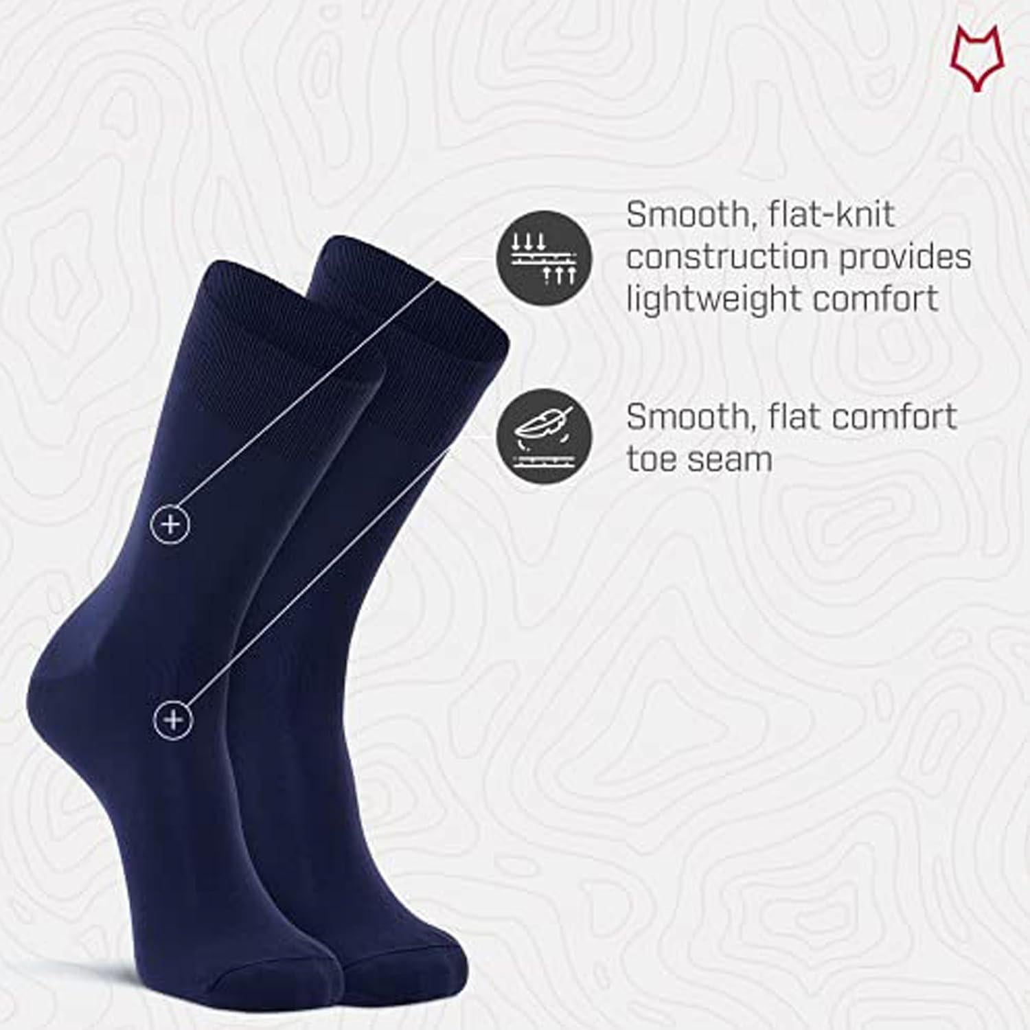 Calcetines Liner Ultra-Ligero Fox River Alturas para Hombre y Mujer