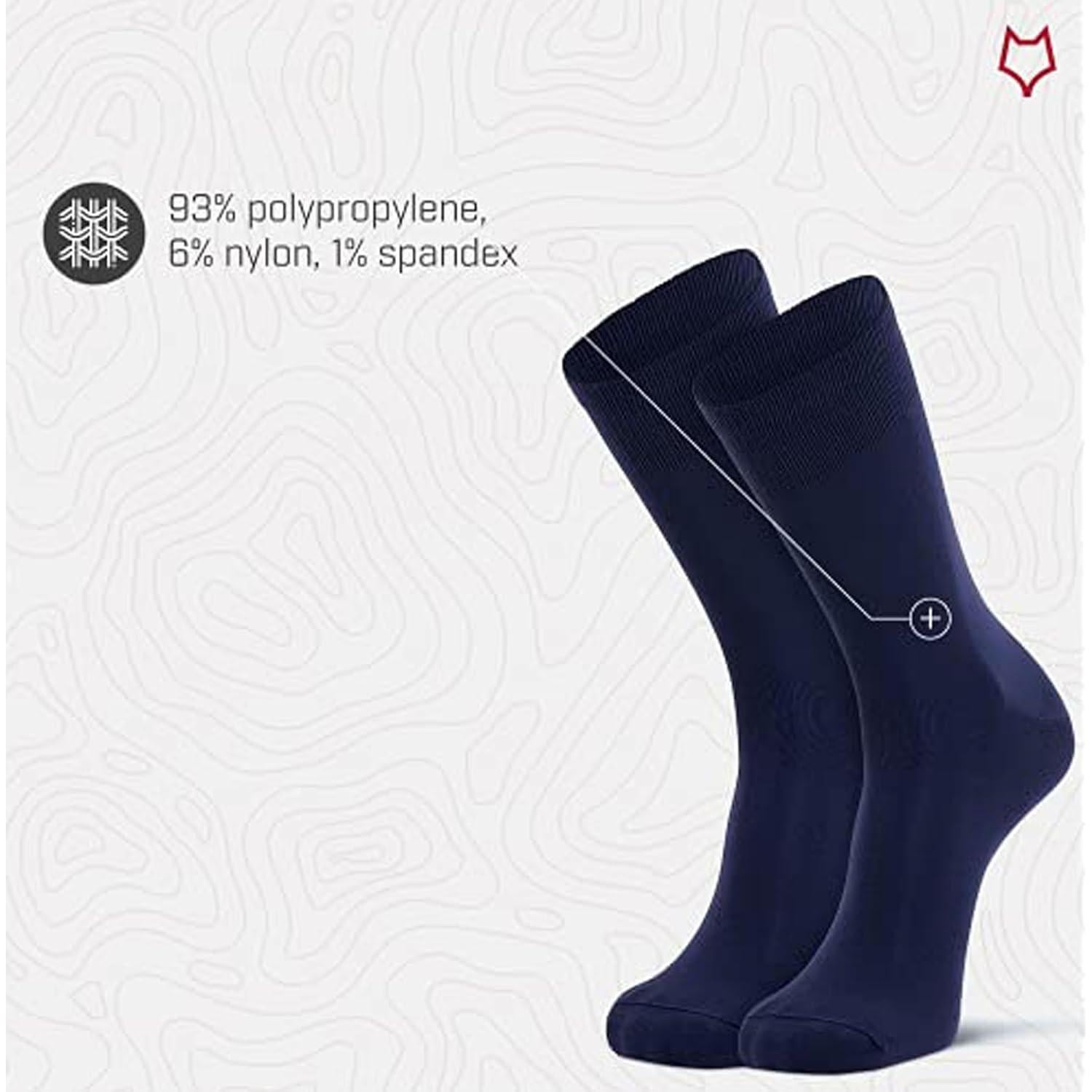 Calcetines Liner Ultra-Ligero Fox River Alturas para Hombre y Mujer