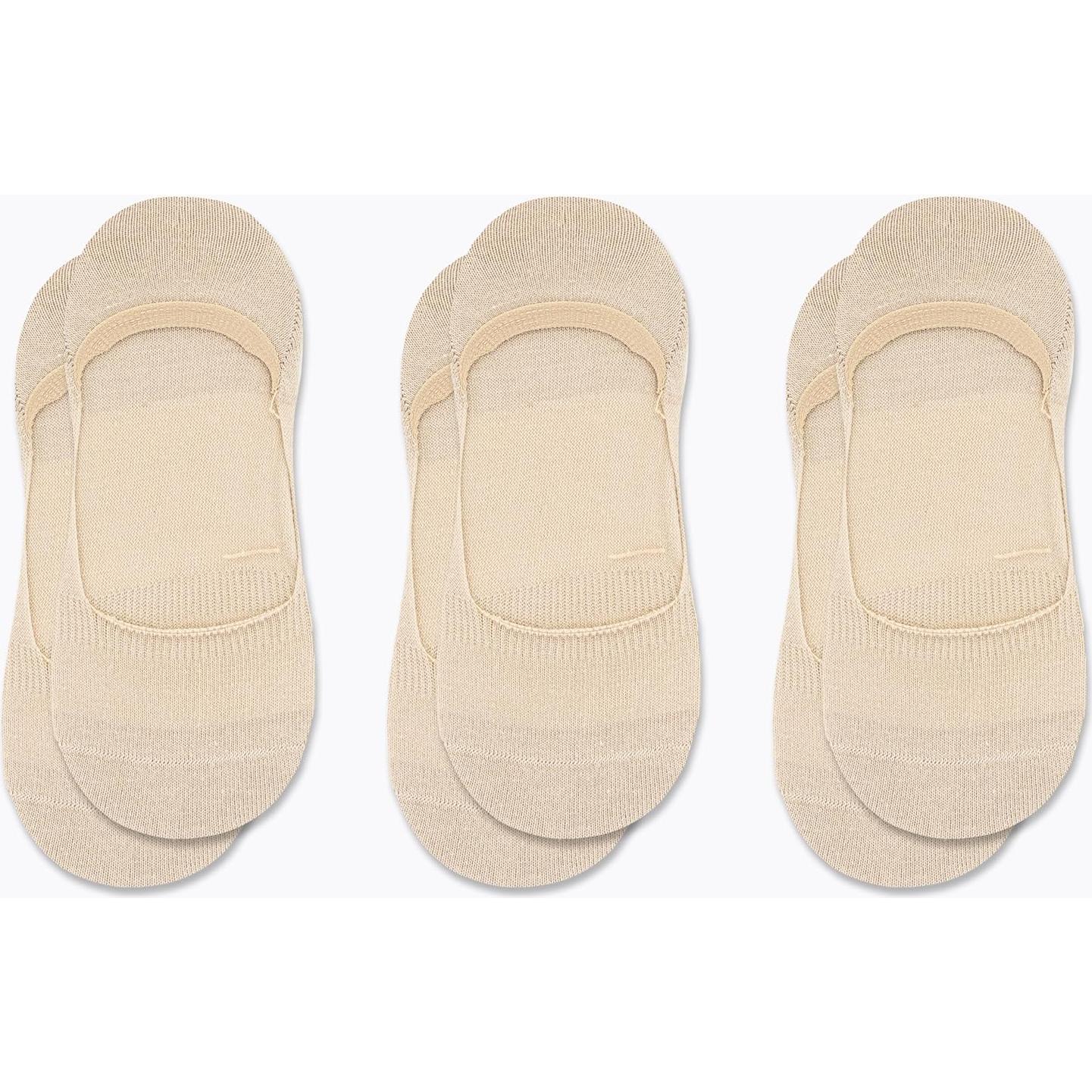 Calcetines Liner Merrell Unisex - Paquete de 3 Pares - Beige