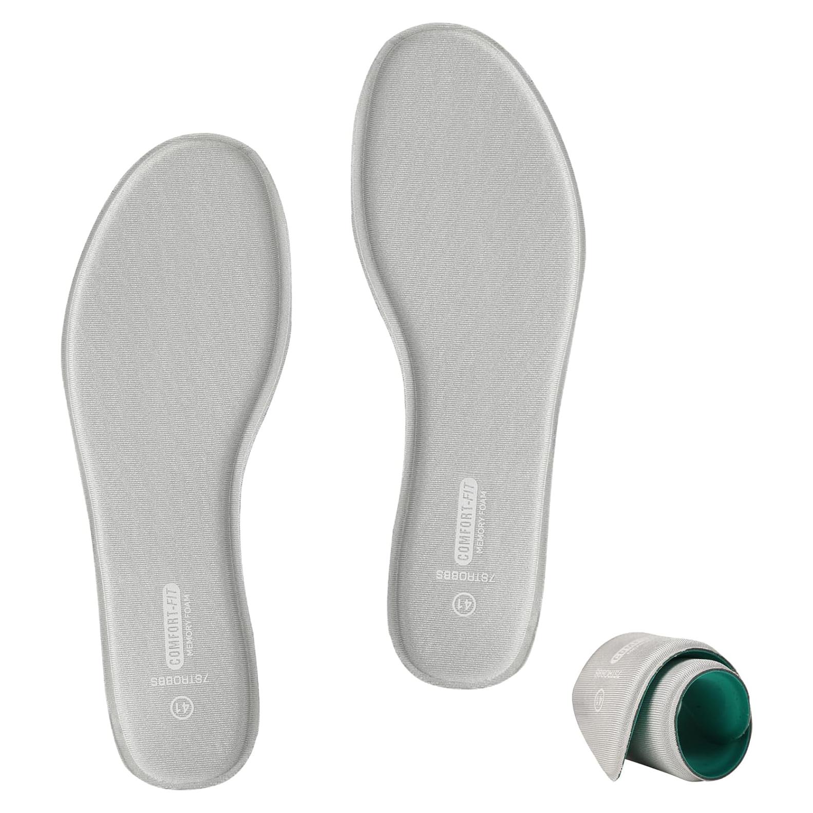 Plantillas de Espuma de Memoria 7STROBBS para Mujeres US9 Gris