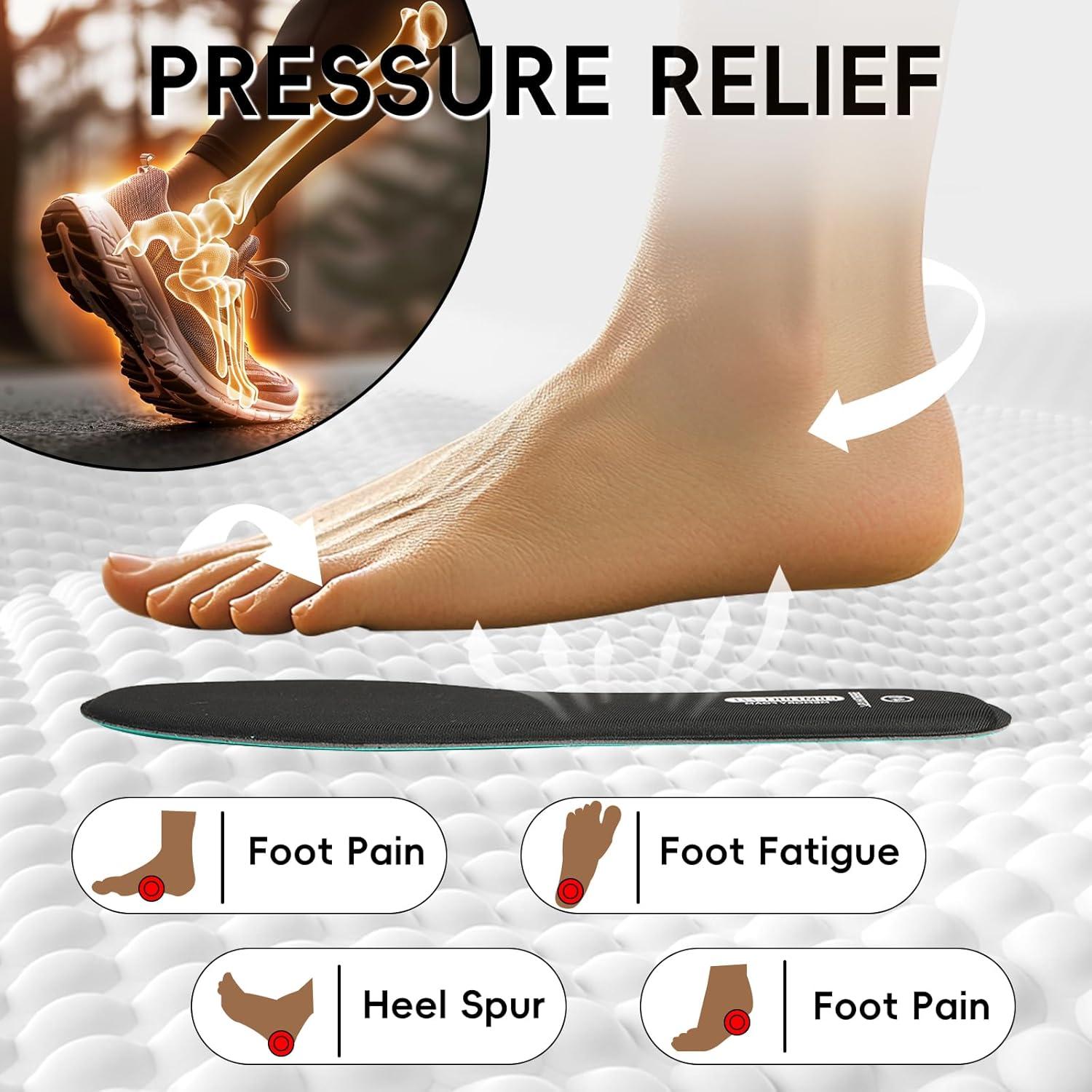 Plantillas de Espuma de Memoria 7STROBBS para Mujeres US9 Gris