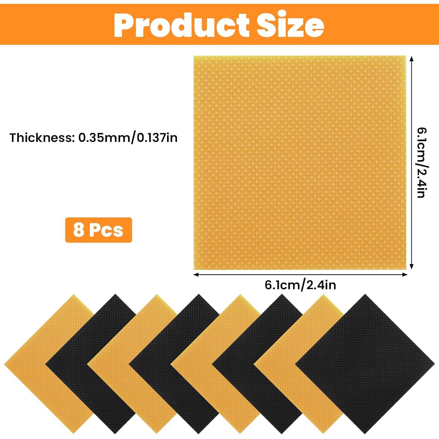 Kit de Reparación de Tacones de Goma Classicseali - 8 Piezas