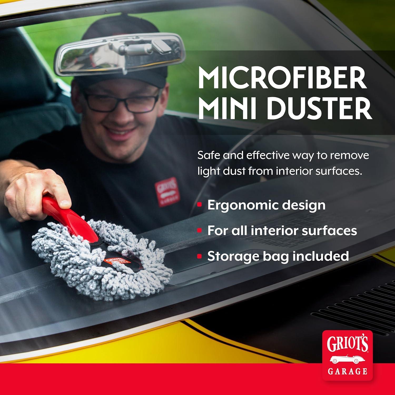 Duster Mini de Microfibra Griot's Garage para Interior de Coche