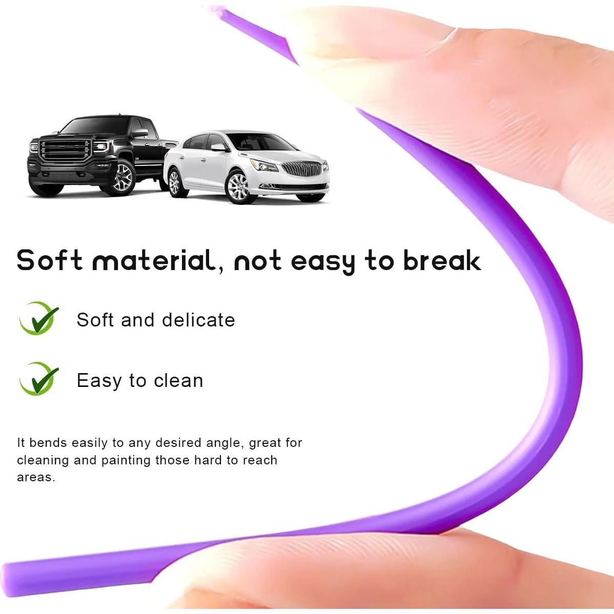 3 Pinceles de Reparación de Pintura YTFRL - 1.5mm, 2mm, 2.5mm