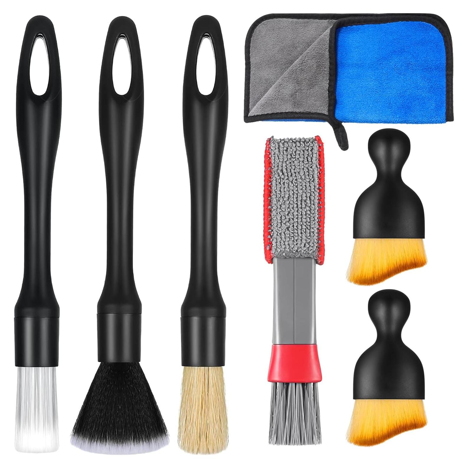 Juego de Cepillos de Detalle Zhtulck para Automóviles - 7 Piezas