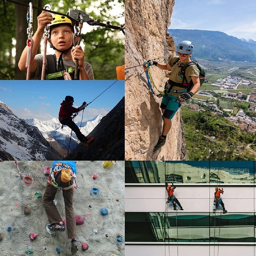 Dispositivo de descenso figura 8 SOB 8-D para escalada y rescate