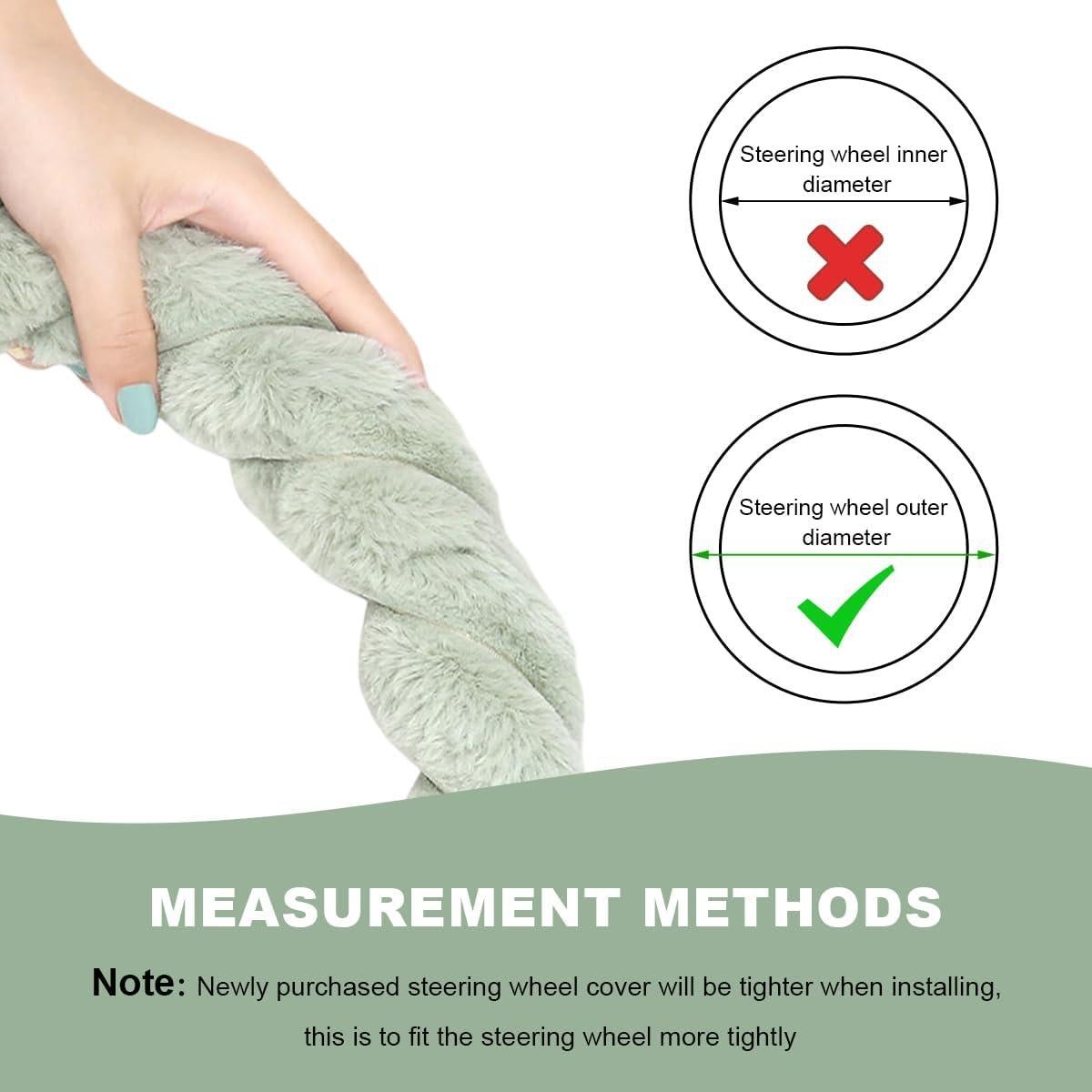 Cubierta de Volante de Coche Esponjosa NYTKL 38.1 cm Negra