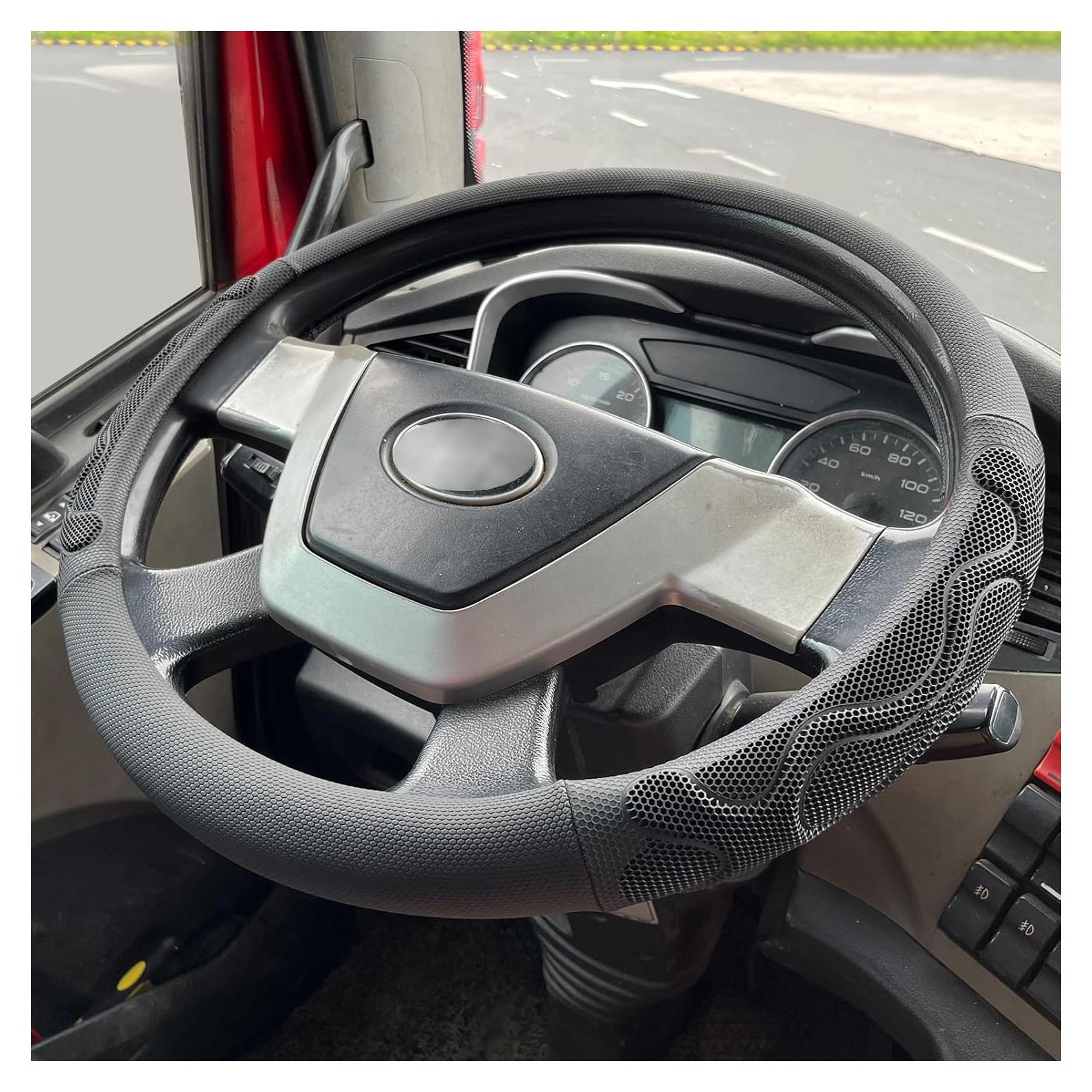 Cubierta de Volante PINCTROT XL 45.7 cm Antideslizante Negra