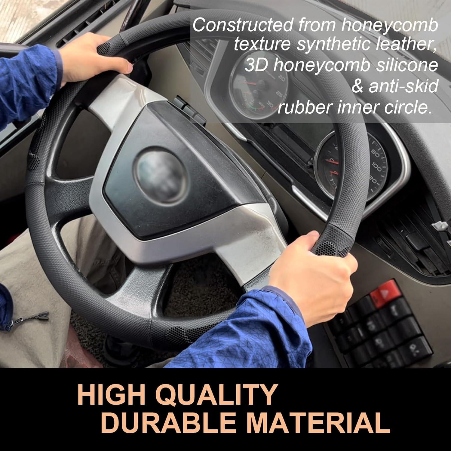 Cubierta de Volante PINCTROT XL 45.7 cm Antideslizante Negra