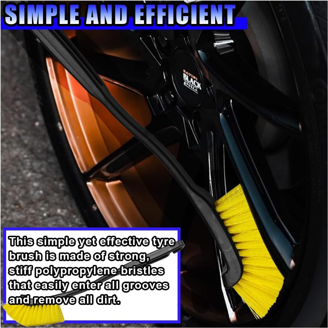 Cepillo de Limpieza de Ruedas de Coche GAOLAOSY 30.48 cm