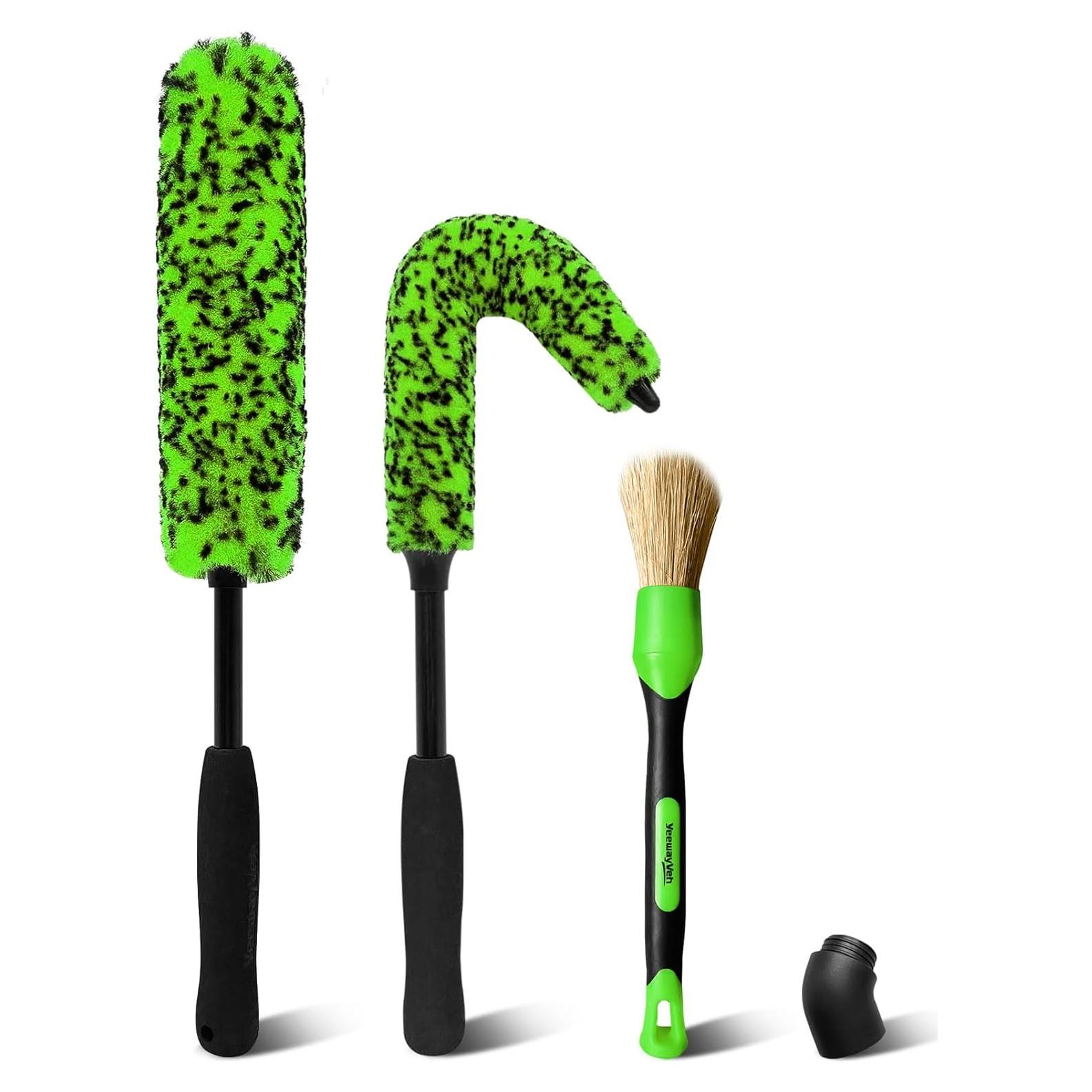 Kit de Cepillos Limpiadores de Ruedas YeewayVeh - 3 Paquetes