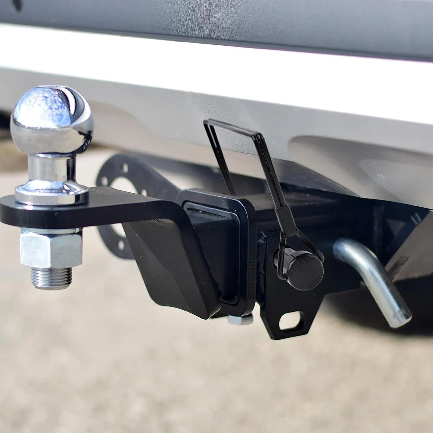 12 Pasadores de Bloqueo Negro Worldity 10.8 cm Acero al Carbono