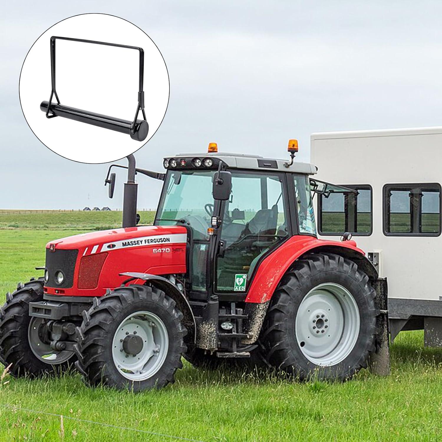 12 Pasadores de Bloqueo Negro Worldity 10.8 cm Acero al Carbono