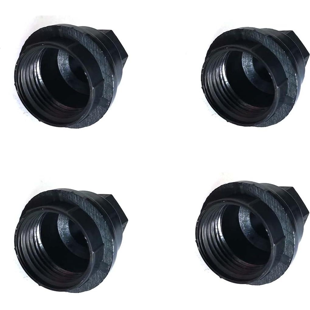 20 Cubiertas de Tuercas de Rueda Negras DEVMO para Chevrolet S10