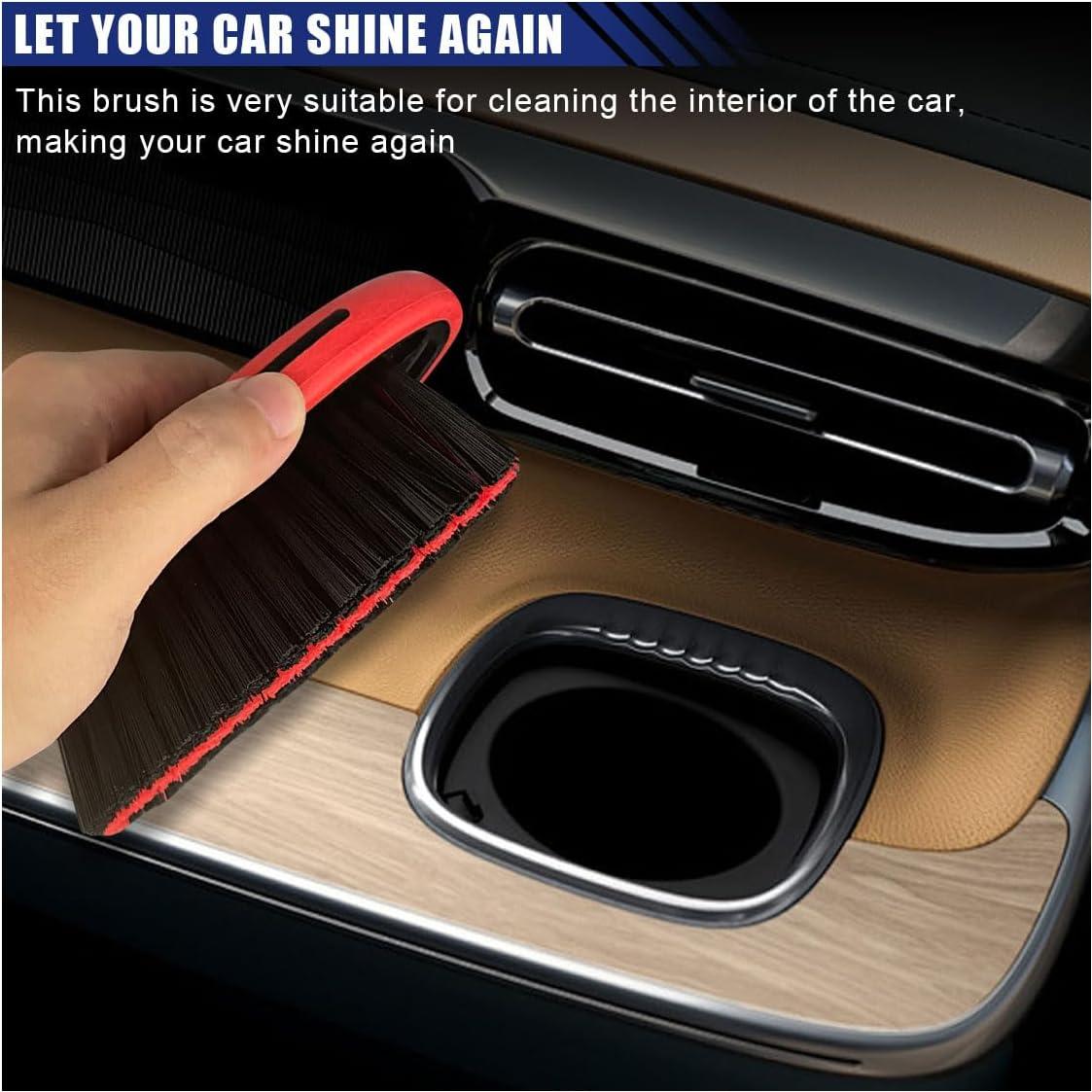 Cepillo de Limpieza de Alfombras BDZMC Rojo 14x6.9 cm