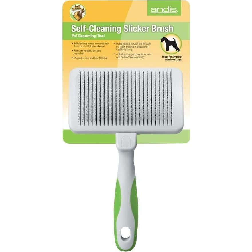 Cepillo Slicker Autolimpiante Andis 40160 para Mascotas - Pequeño