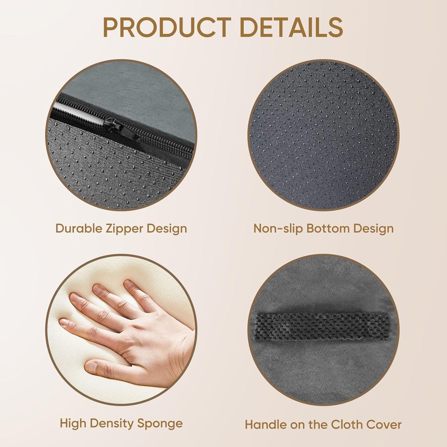 Escaleras para Perros PAWSCART 4 Pasos 49.8 cm Antideslizante Gris