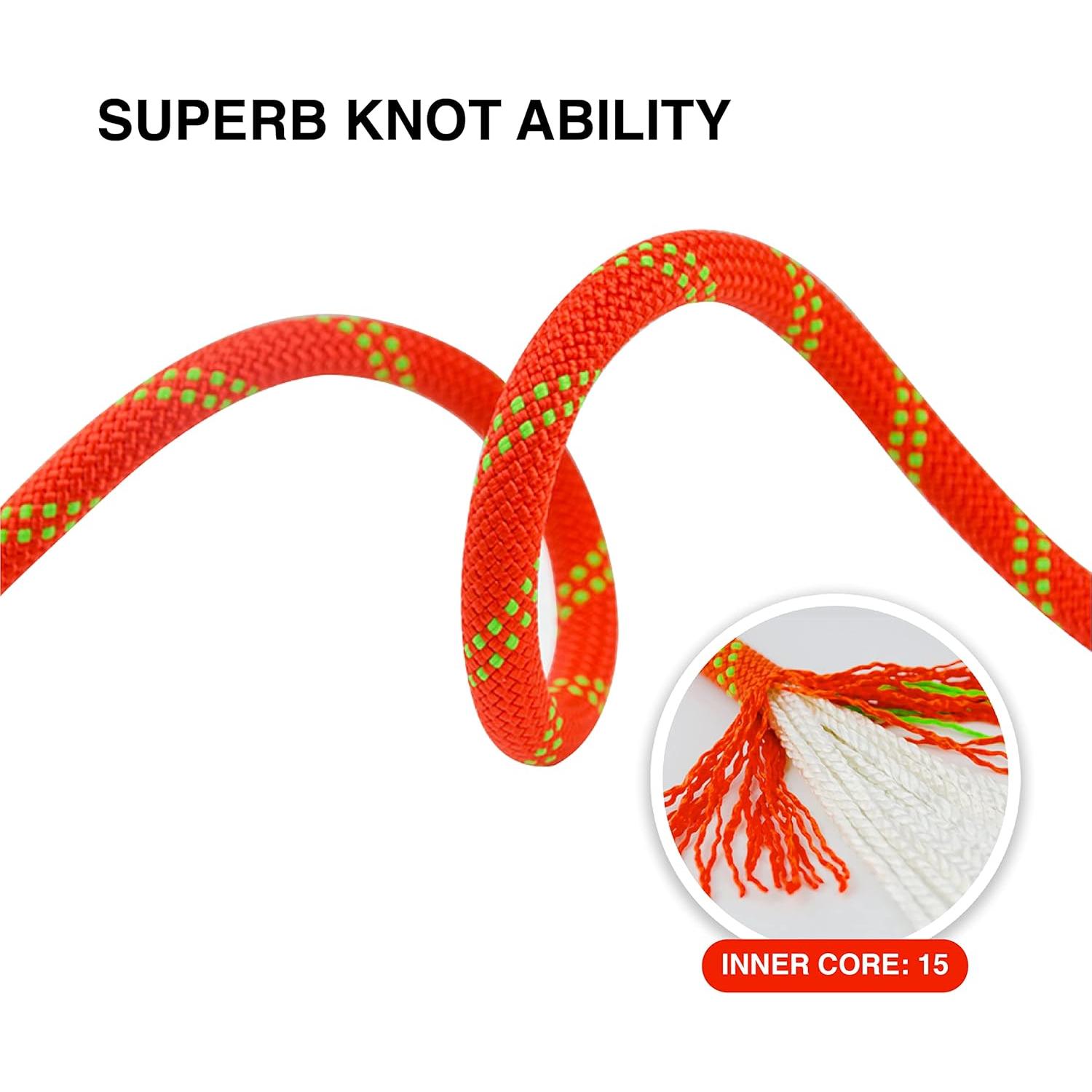 Cuerda de Escalada Estática PHRIXUS 10mm 19.51m Nylon