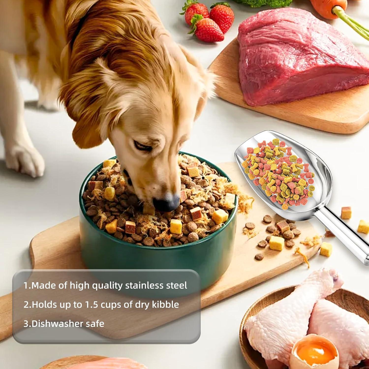 Cucharas de Metal para Comida de Perro IIDEA - 2 Unidades 27.94 cm