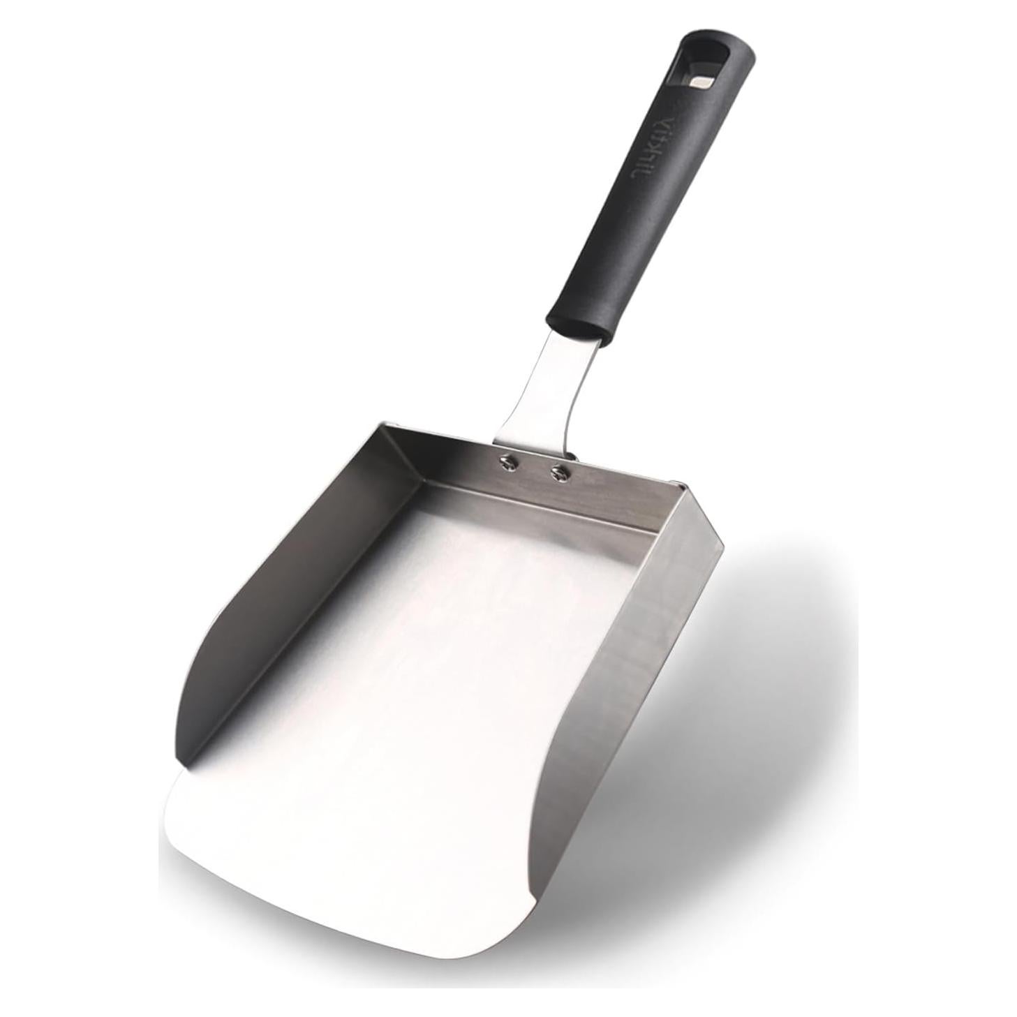 Espátula y Cuchara para Plancha Jirktiy - Acero Inoxidable 19.1 cm