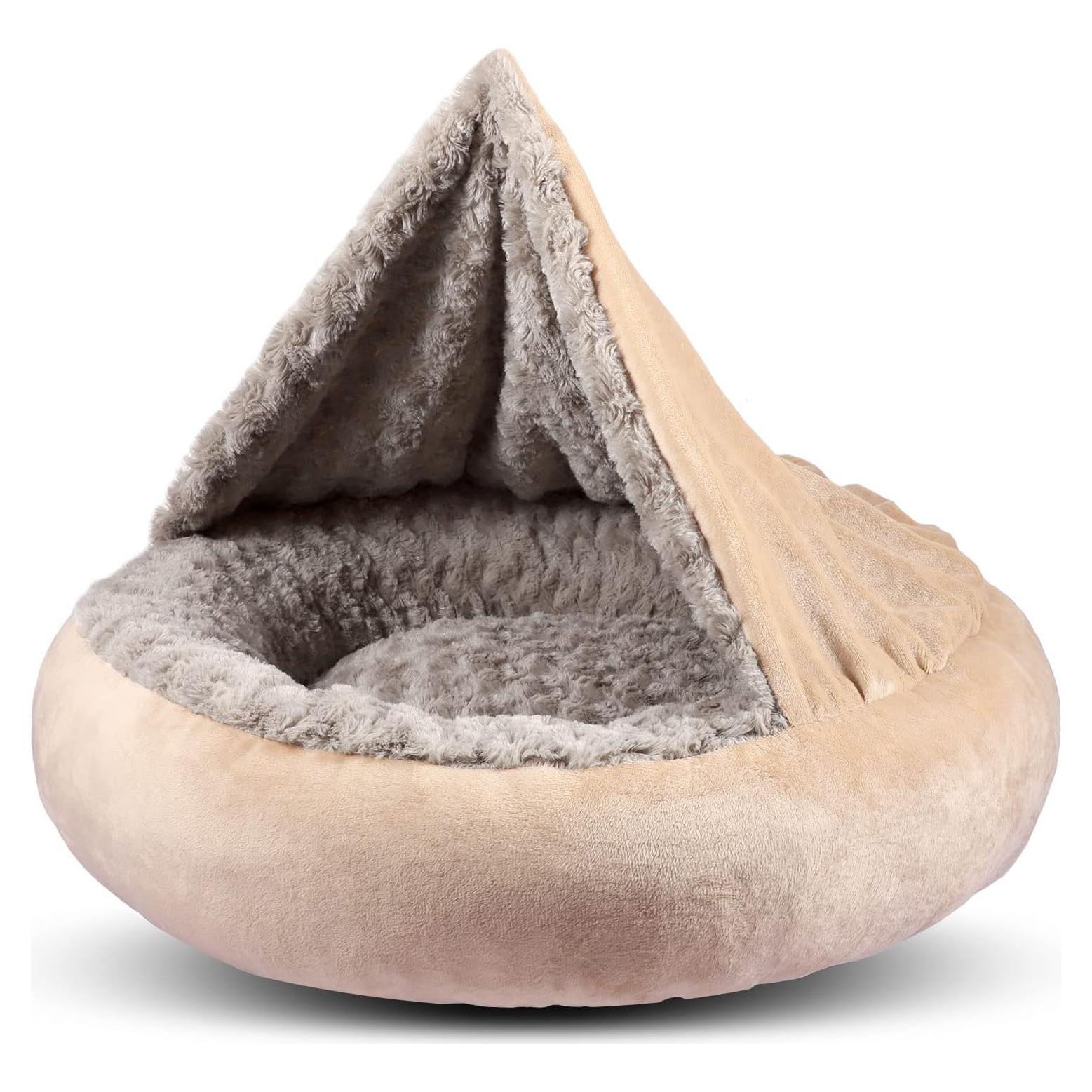 Cama para Perros y Gatos Pequeños GASUR 58.4 cm Antiestrés