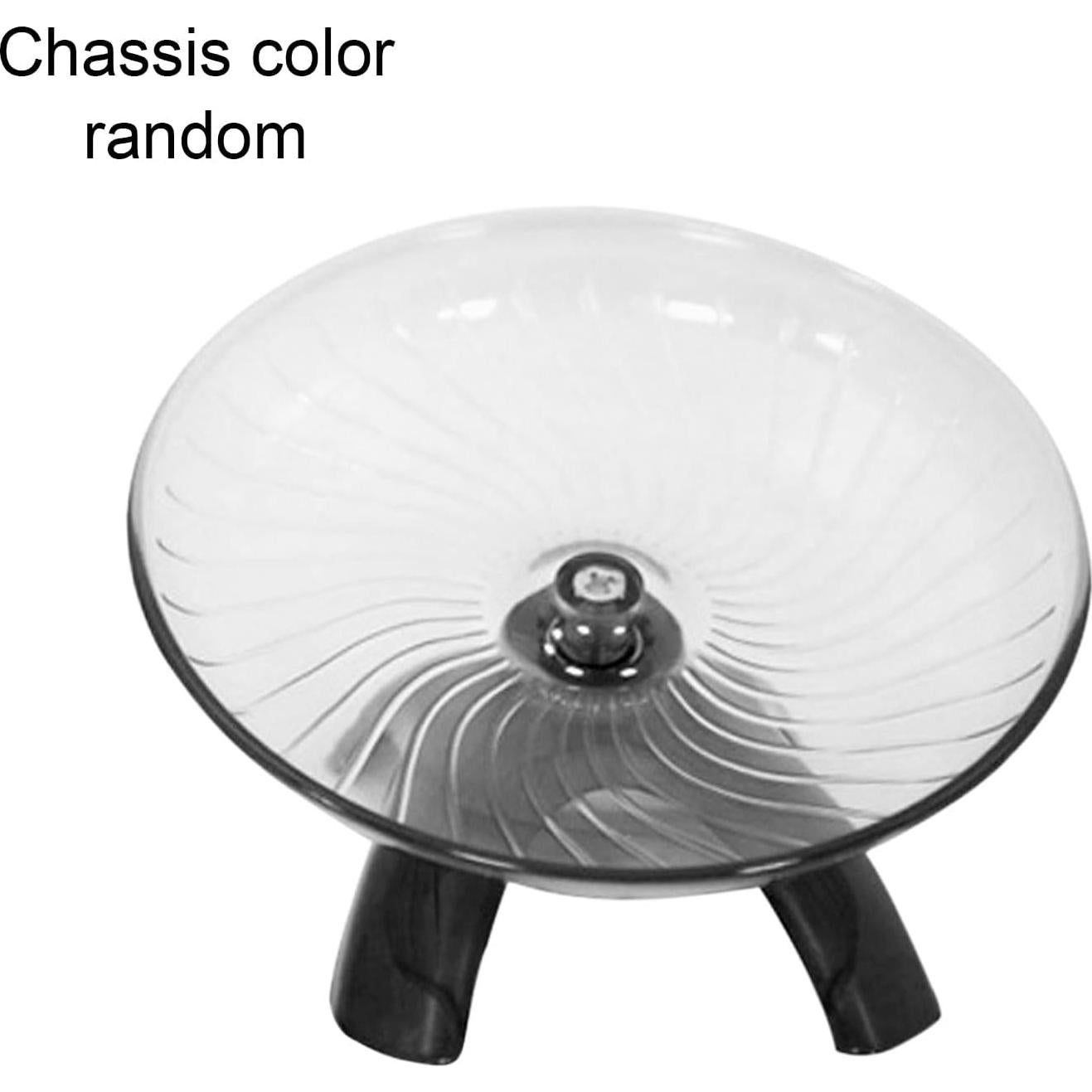 Rueda de Hámster Kakalote 18cm Gris - Juguete Silencioso