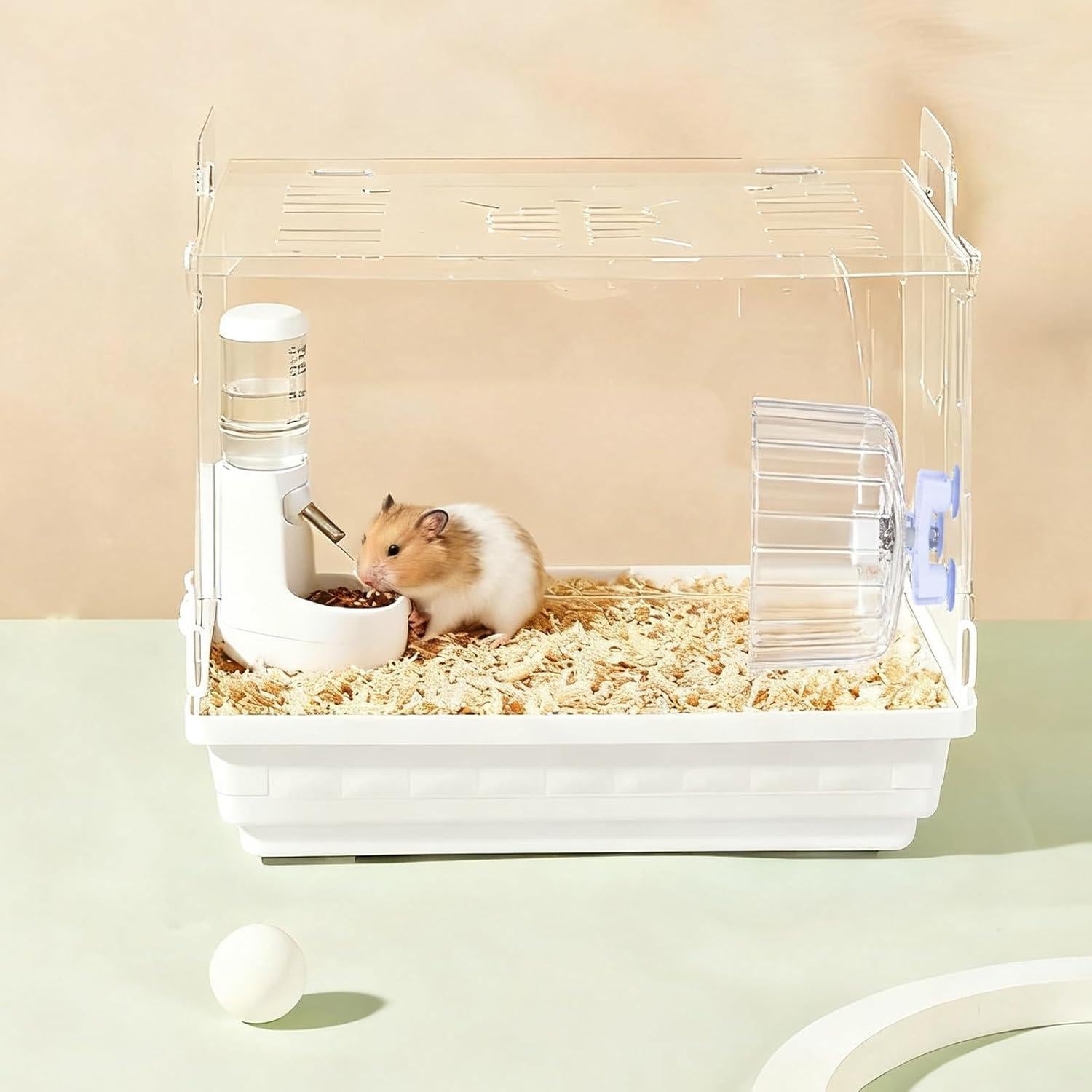 Rueda de Hámster Silenciosa Stinzgie 6.5" (16.51 cm) Ajustable