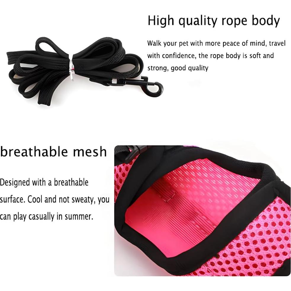 Conjunto Arnés y Correa WeimoMonkey para Hurón y Conejo M