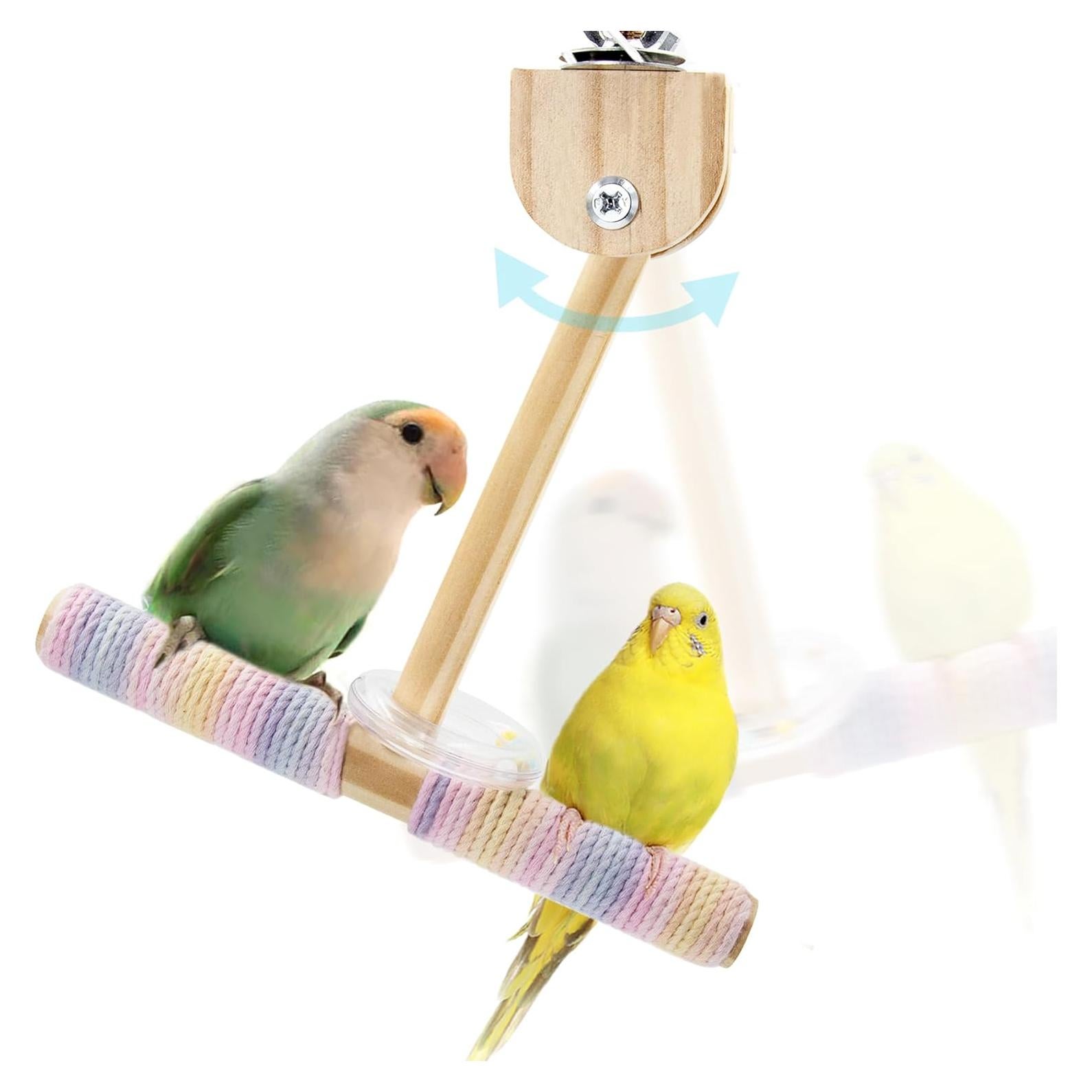 Columpio para Aves Jevnd con Sonido Crujiente 20cm