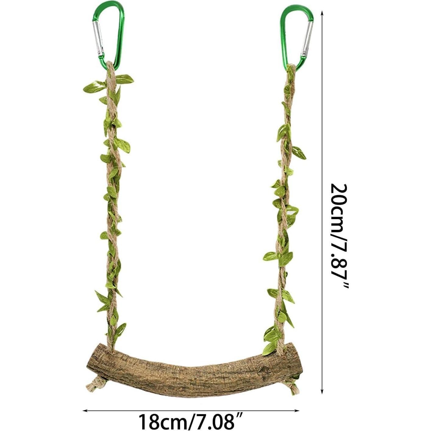 Percha de Juguete para Aves WaigN Swing 2.5cm - Entrenamiento