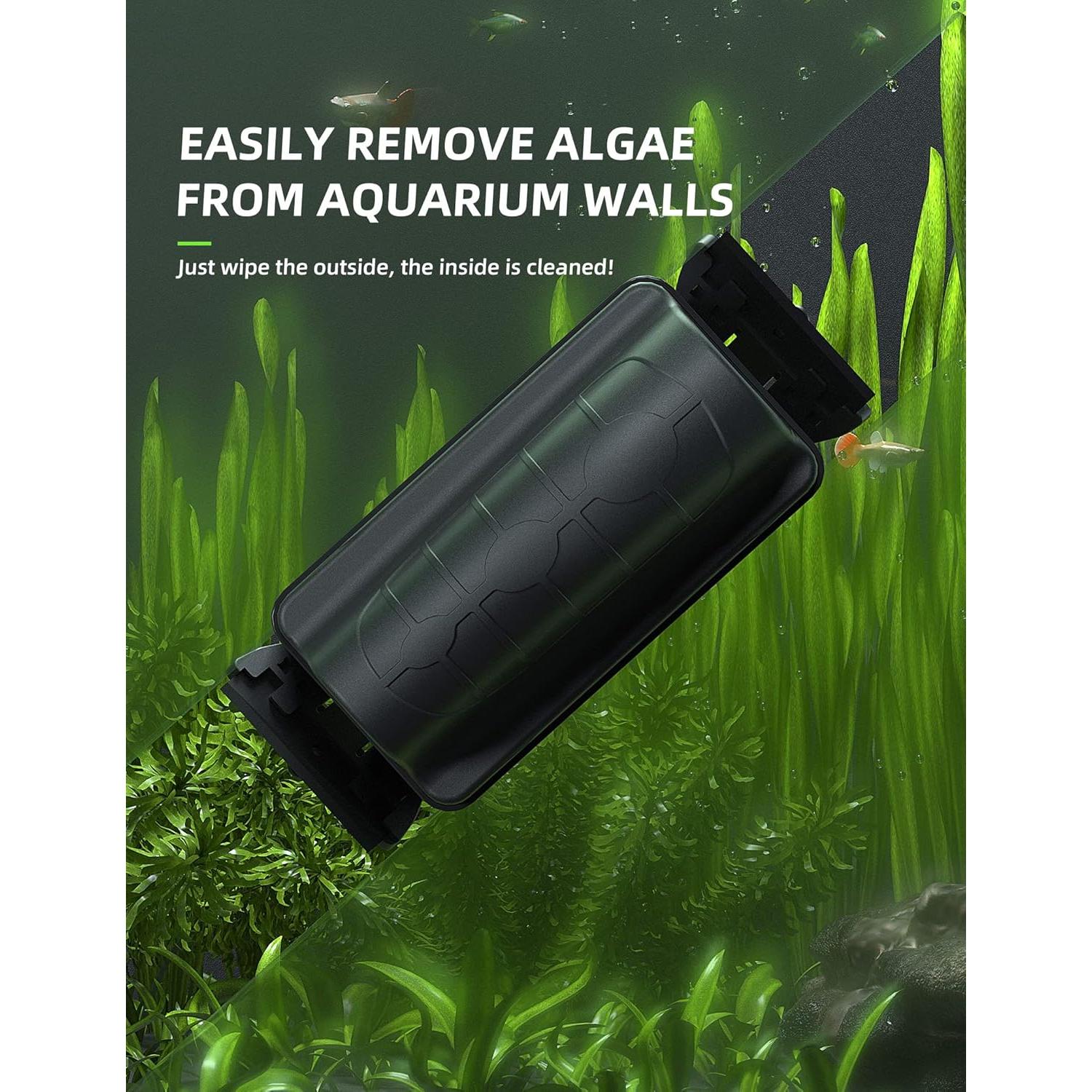 Limpiador Magnético para Acuarios Jasonwell - Raspador Flotante S