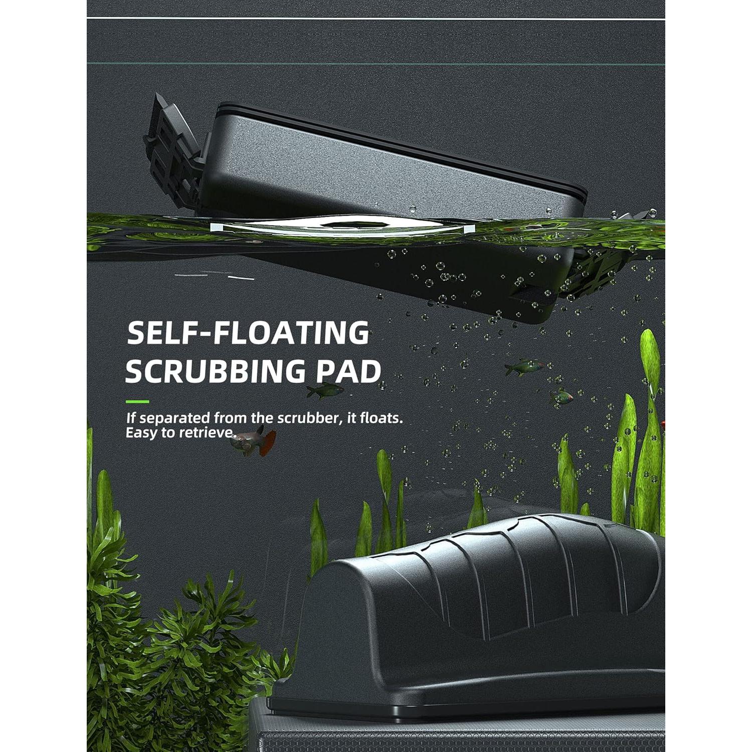 Limpiador Magnético para Acuarios Jasonwell - Raspador Flotante S