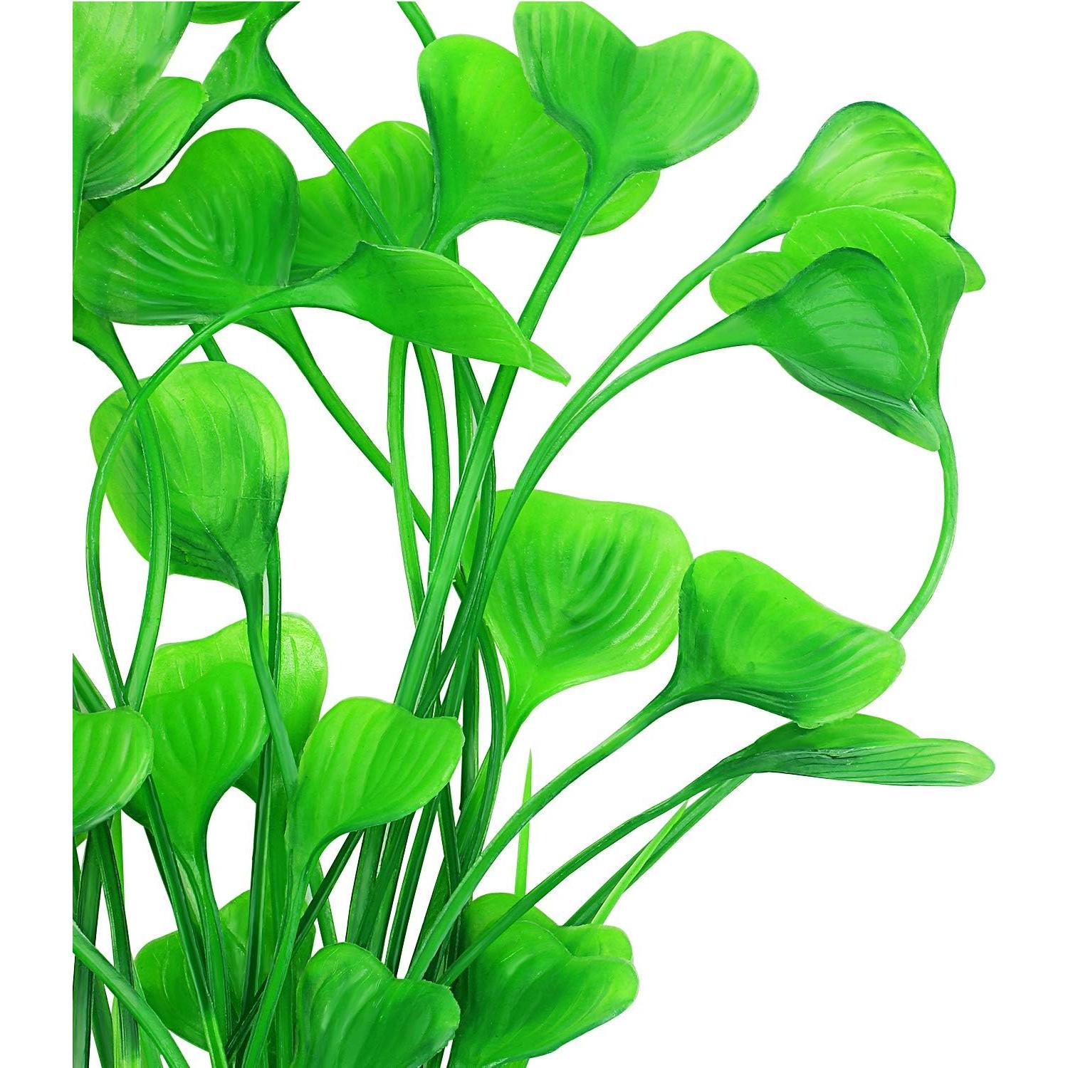 Plantas Artificiales para Acuario MyLifeUNIT - 2 Piezas 40 cm Verde